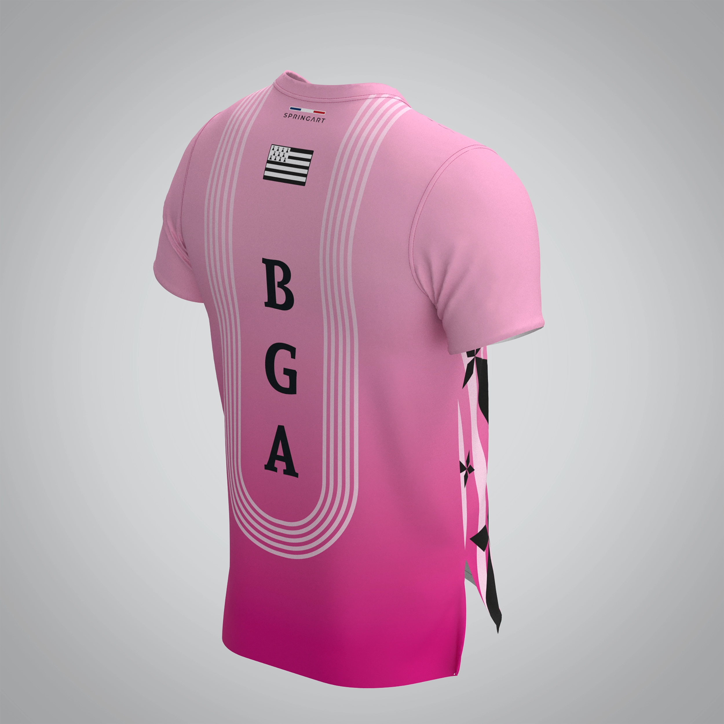 T-shirt Manches Courtes Homme Briec Glazik Athlétisme