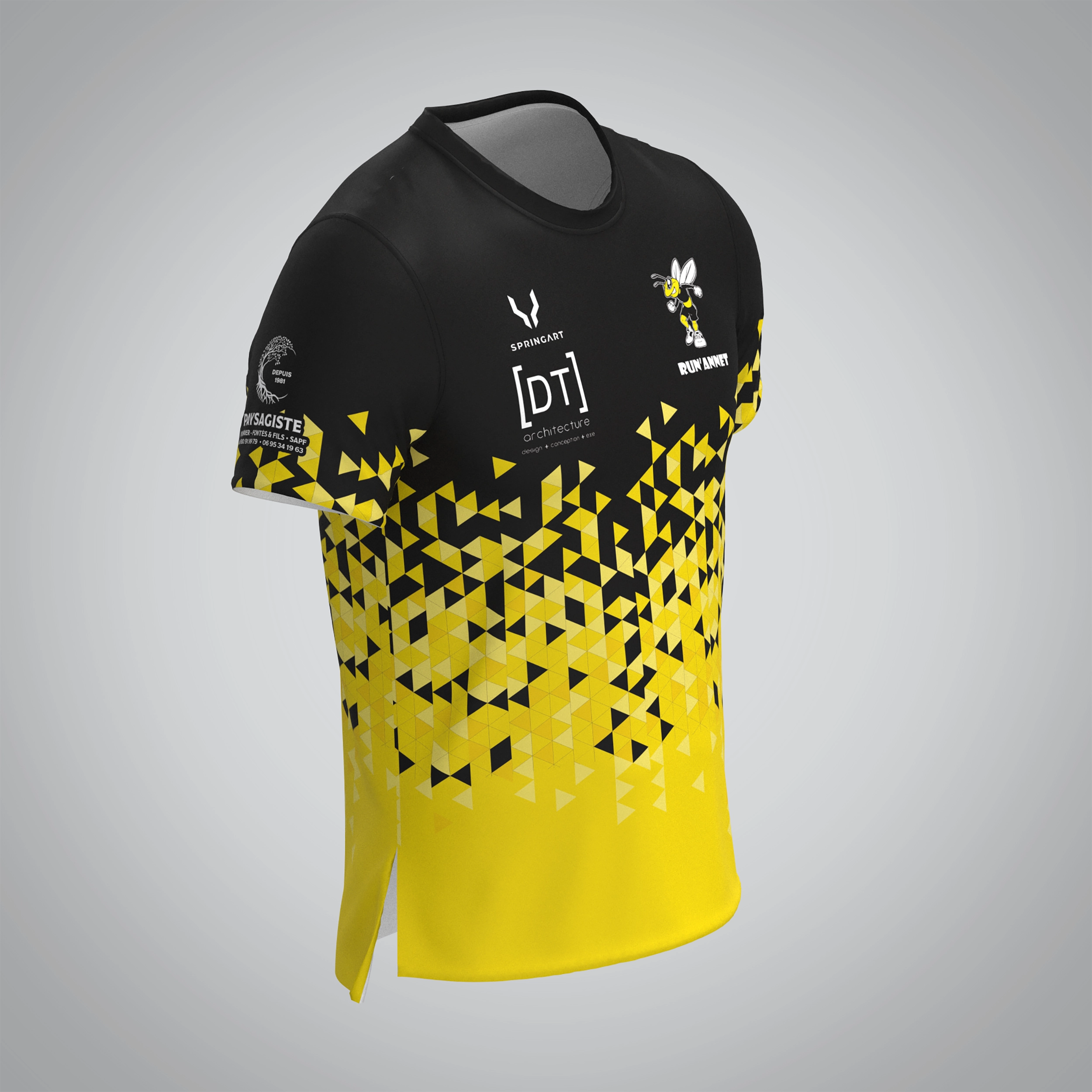 T-shirt Manches Courtes Homme Run'Annet