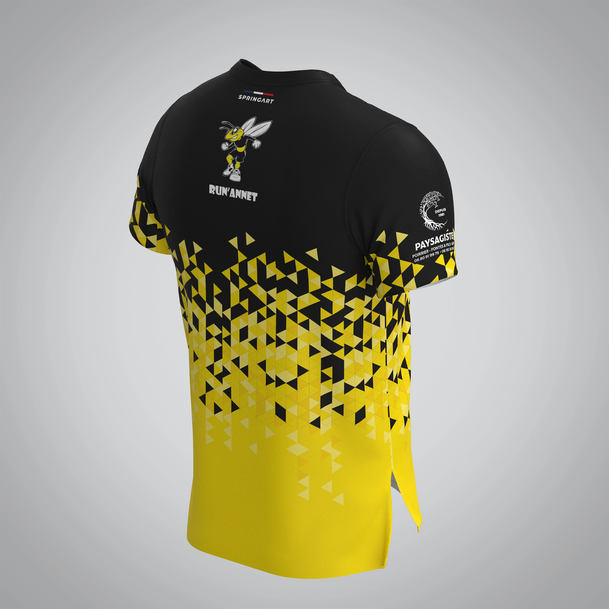 T-shirt Manches Courtes Homme Run'Annet