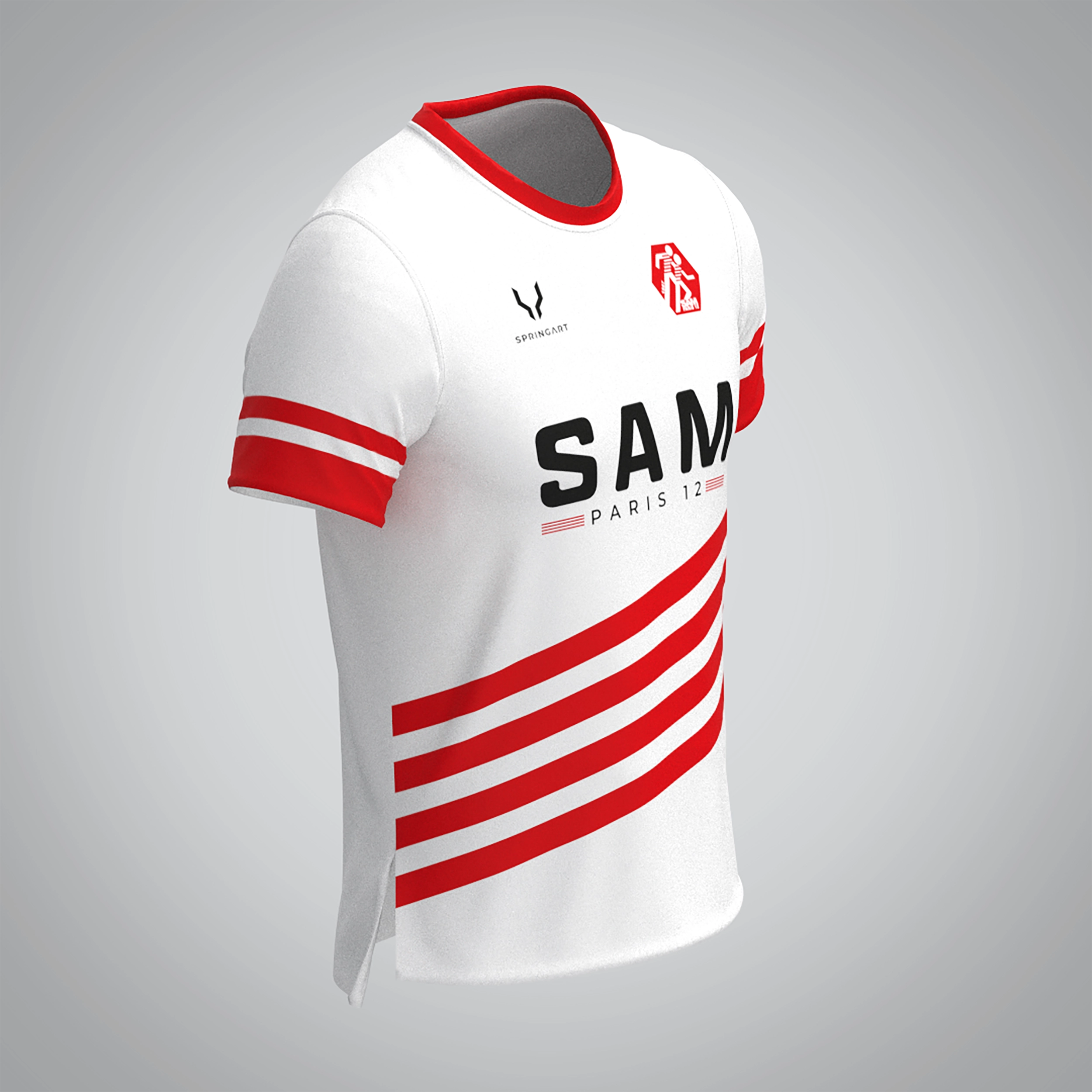 T-shirt Manches Courtes Homme Sam Paris 12