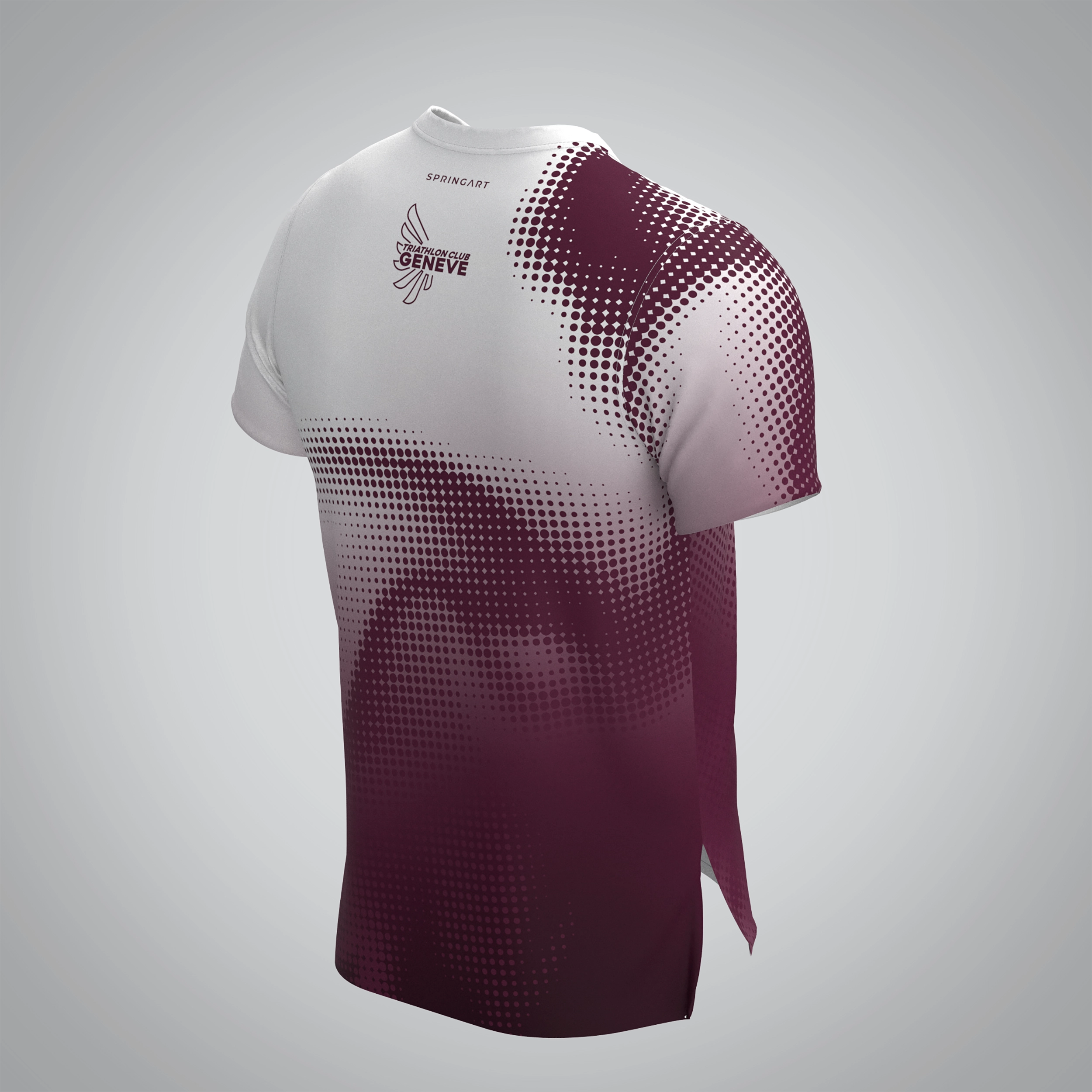 T-shirt Manches Courtes Homme Triathlon Club Genève