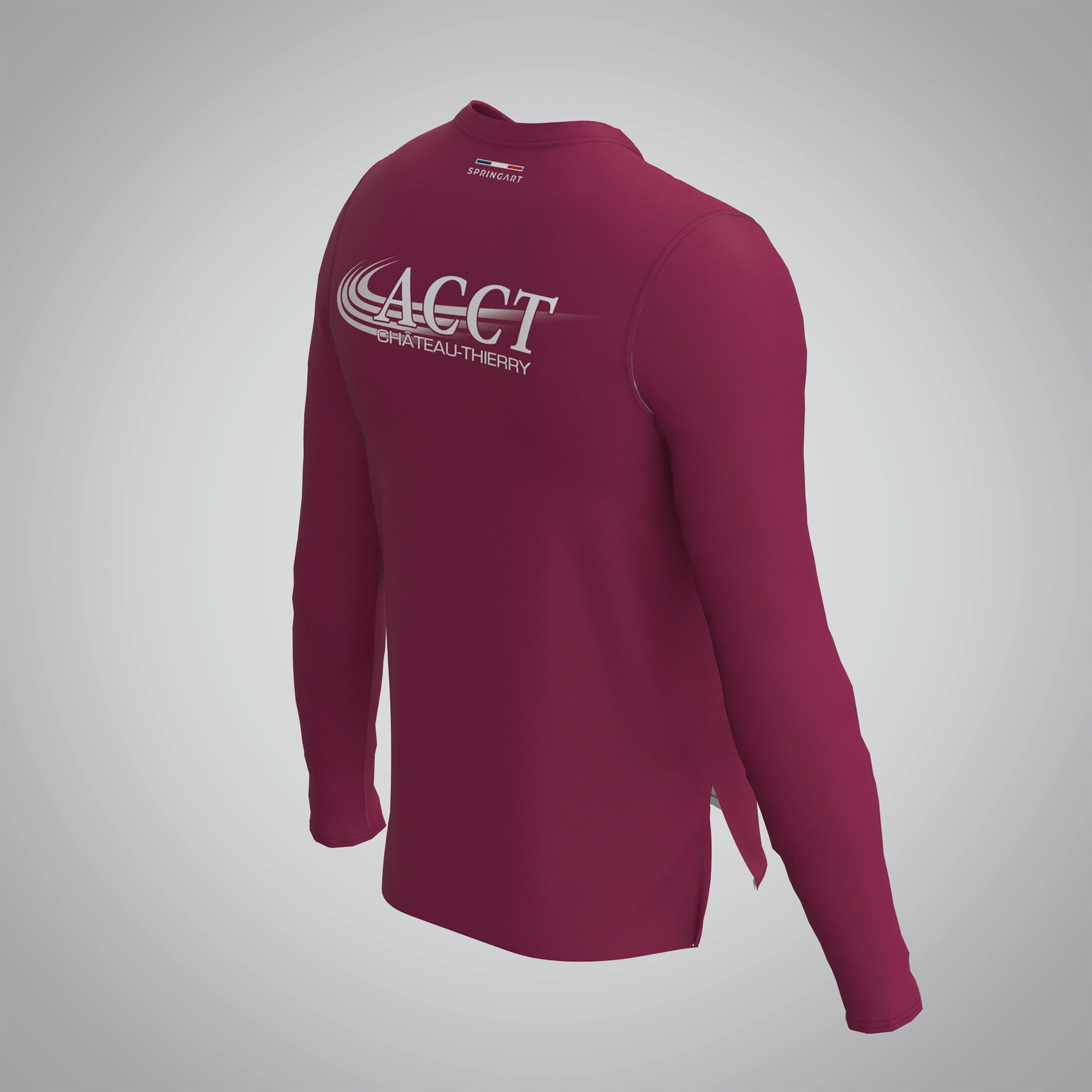 T-shirt Manches Longues Homme AC Chateau Thierry