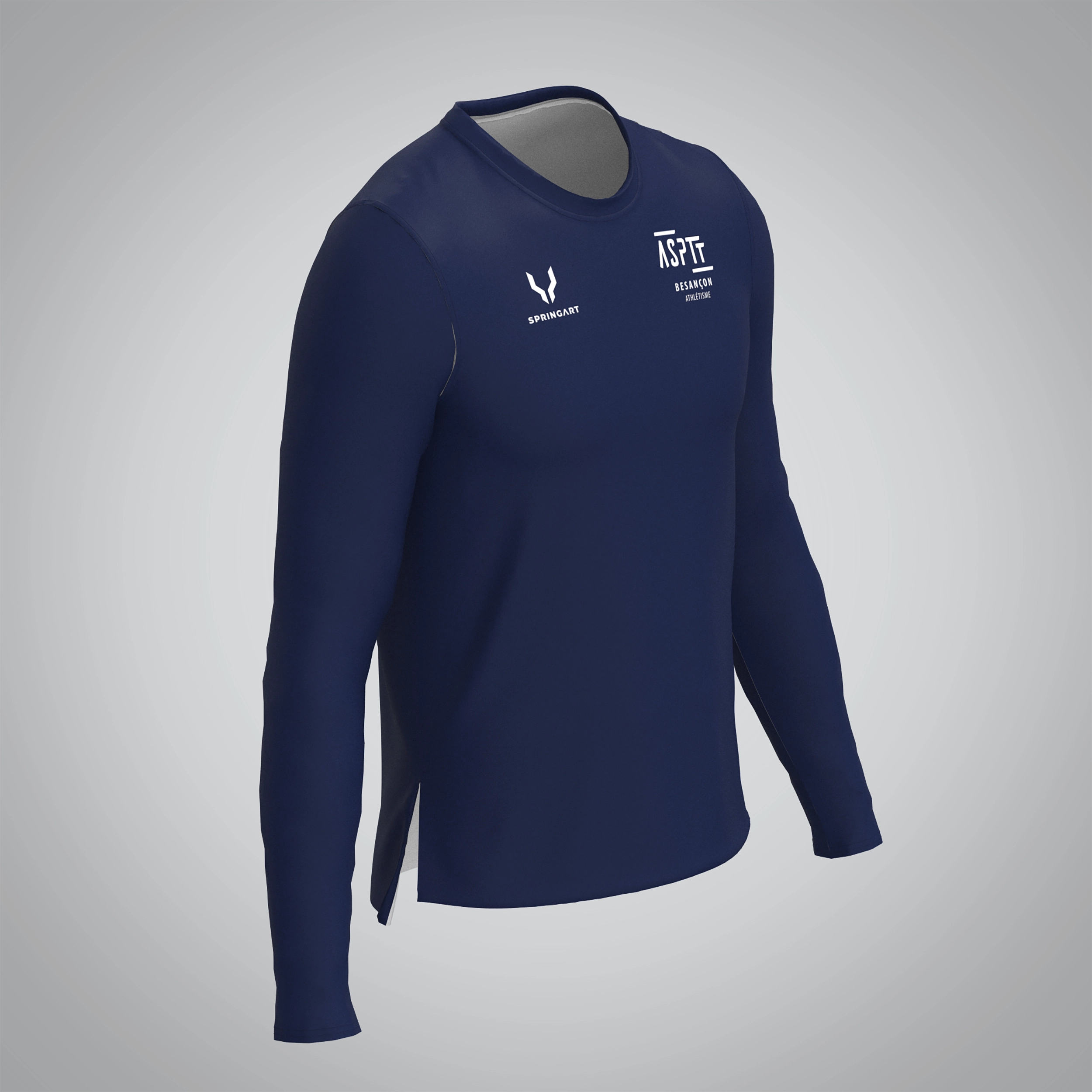 T-shirt Manches Longues Homme ASPTT Besançon Athlétisme