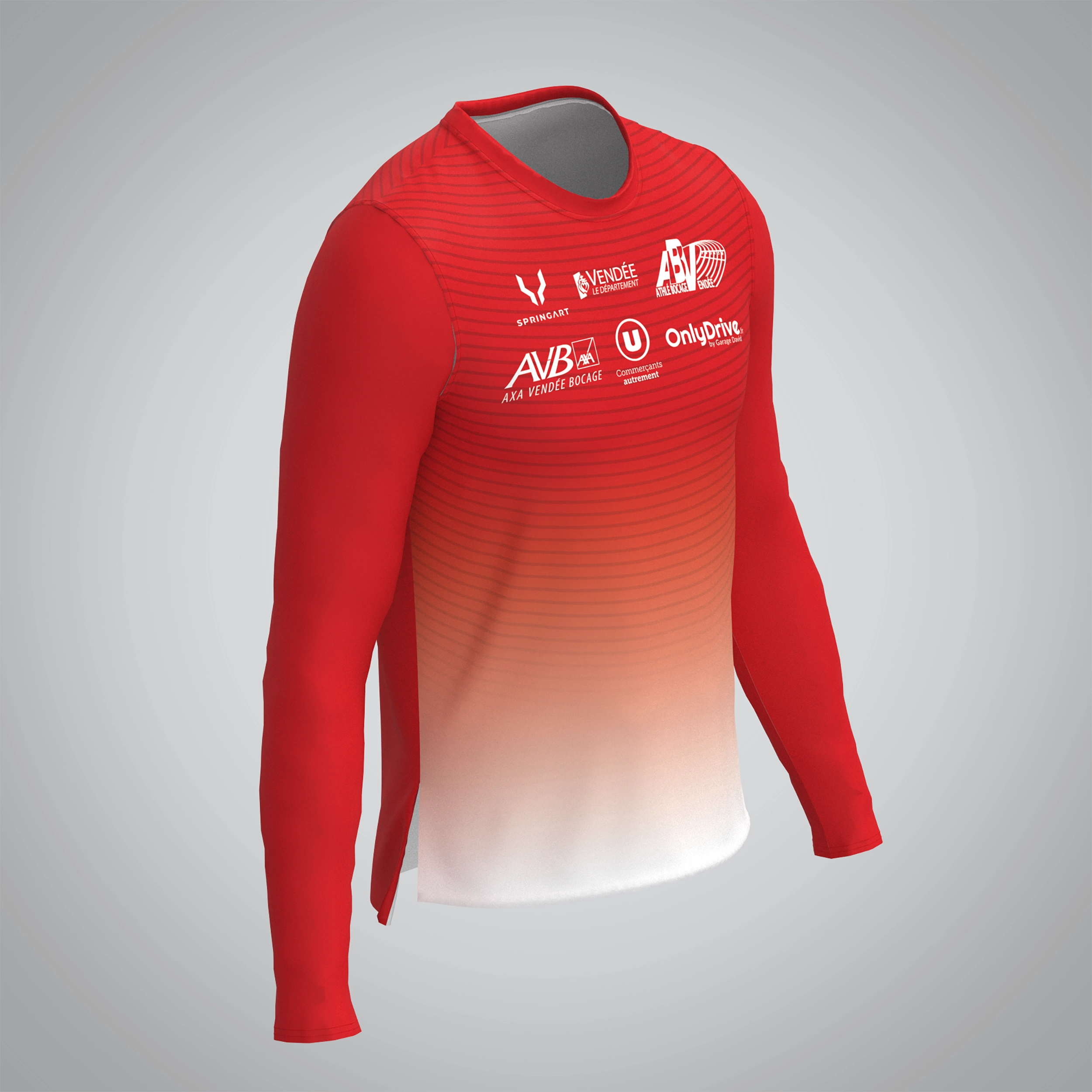 T-shirt Manches Longues Homme Athlé Bocage Vendée