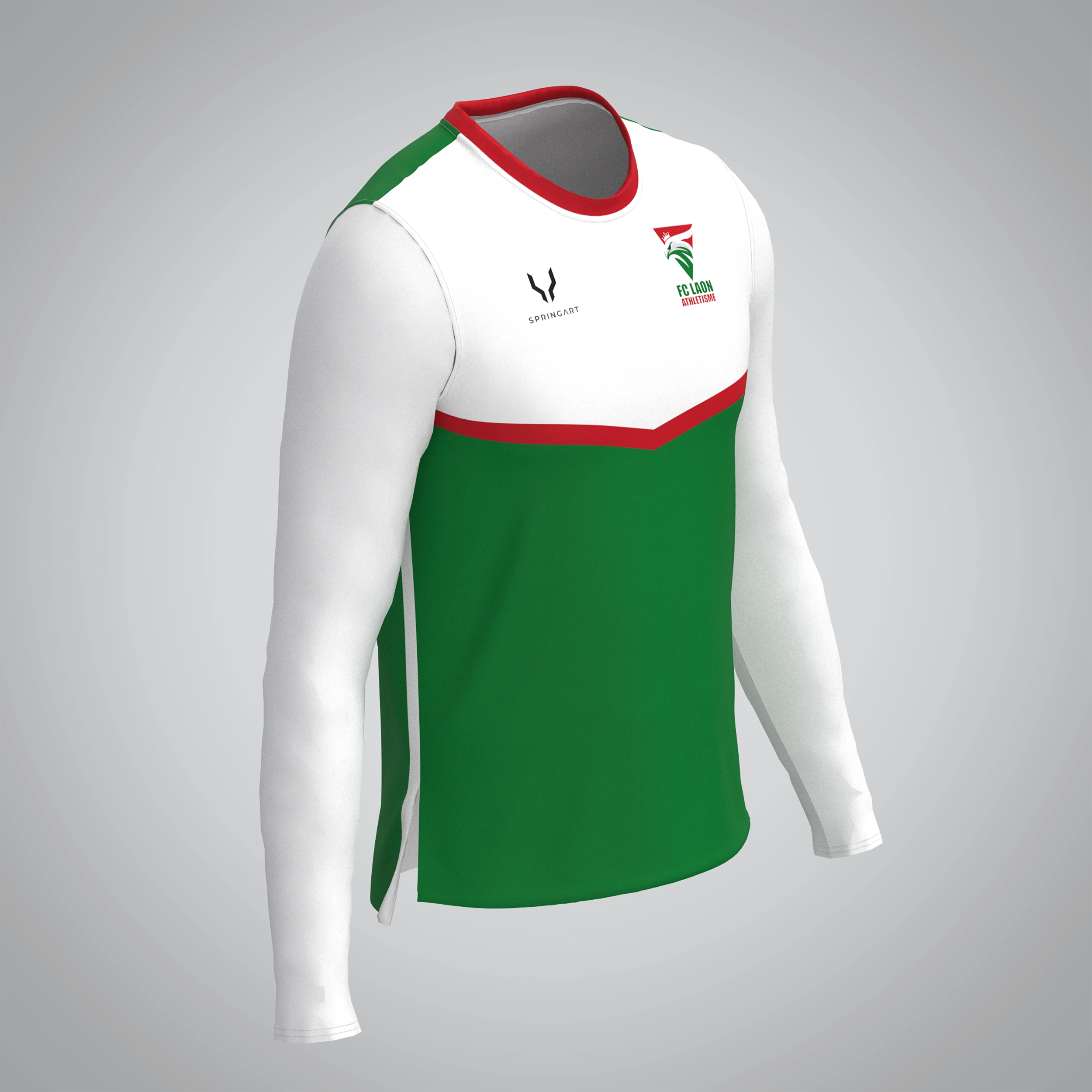 T-shirt Manches Longues Homme FC Laon Athlétisme