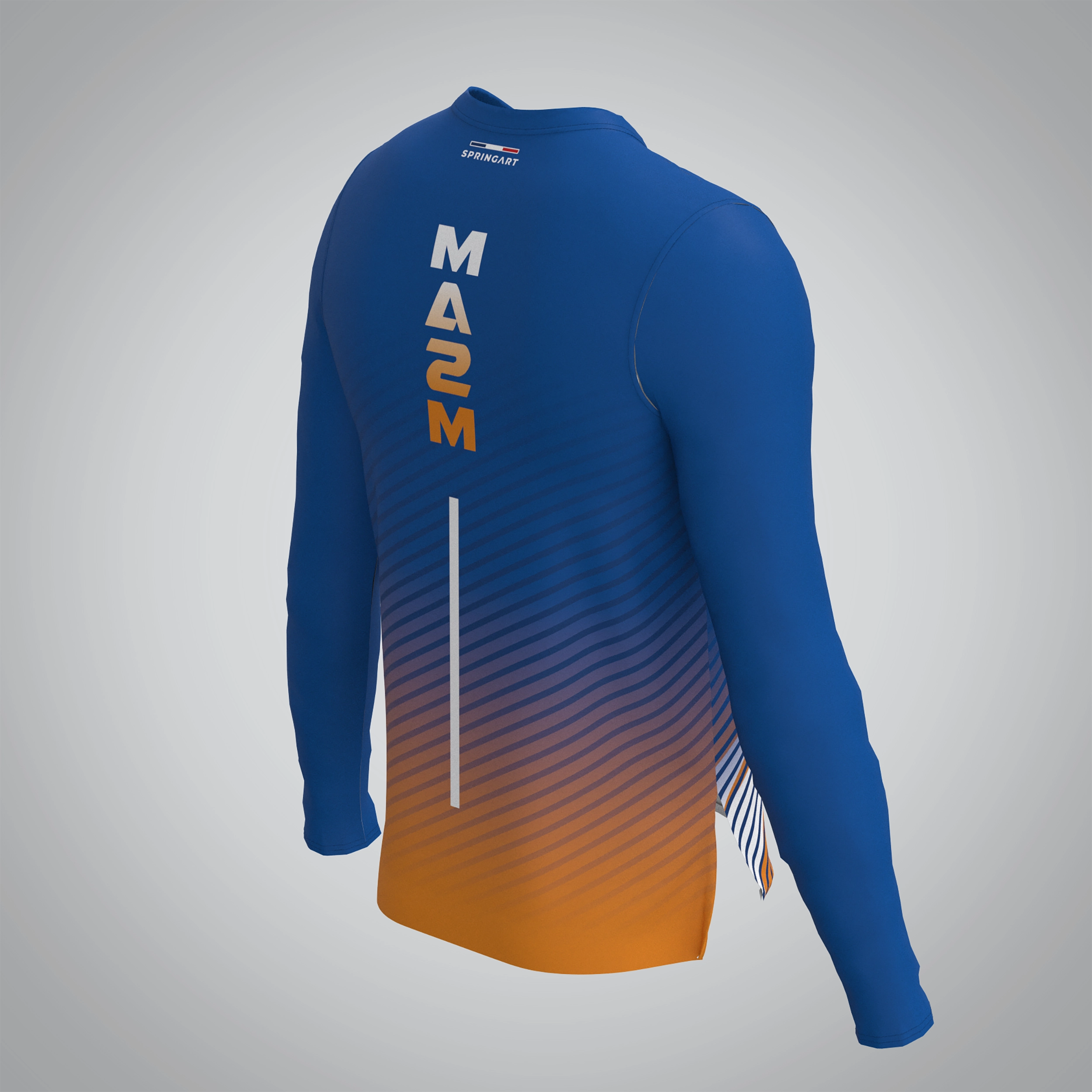 T-shirt Manches Longues Homme Montpellier Athletic Méditerranée Métropole