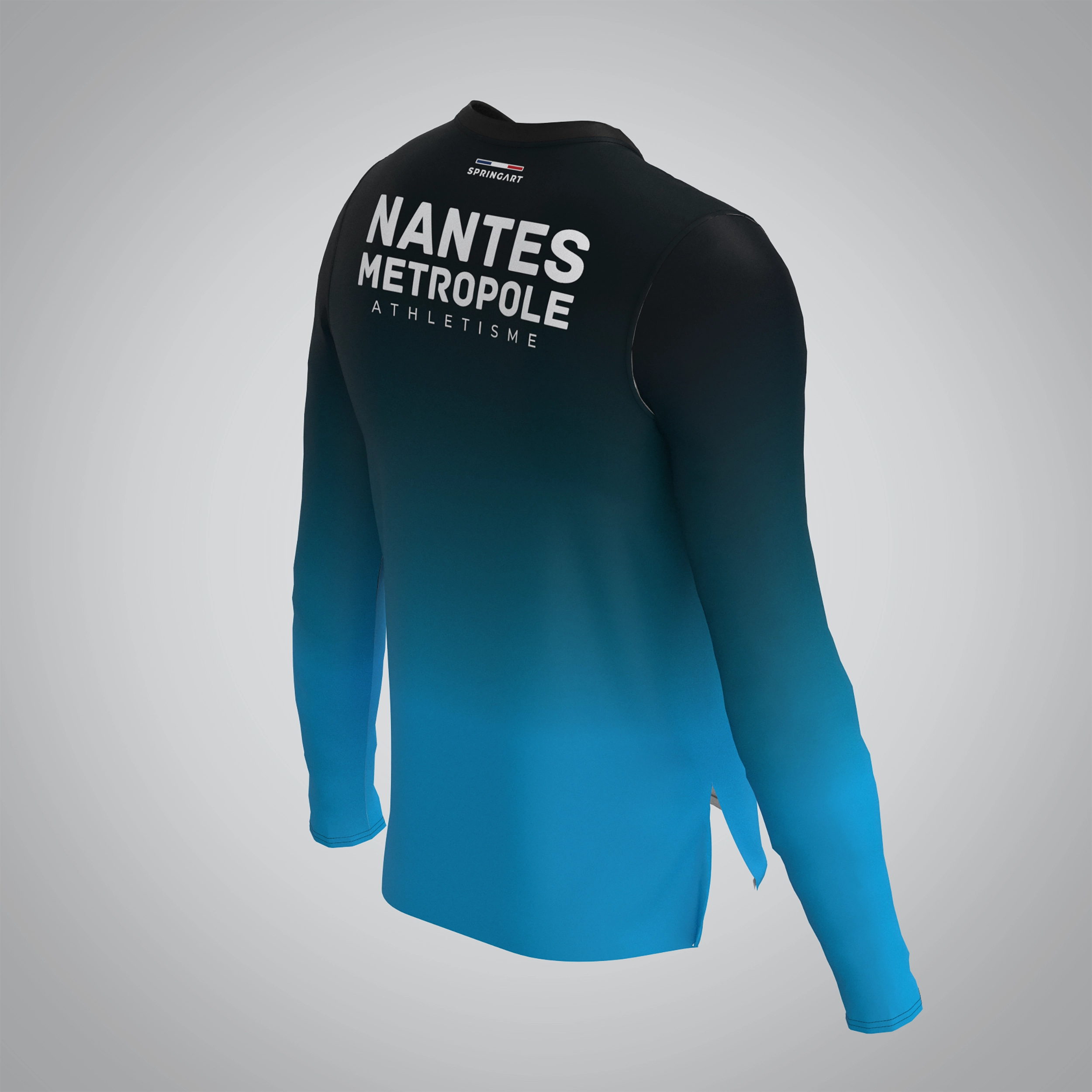 T-shirt Manches Longues Homme Nantes Métropole Athlétisme