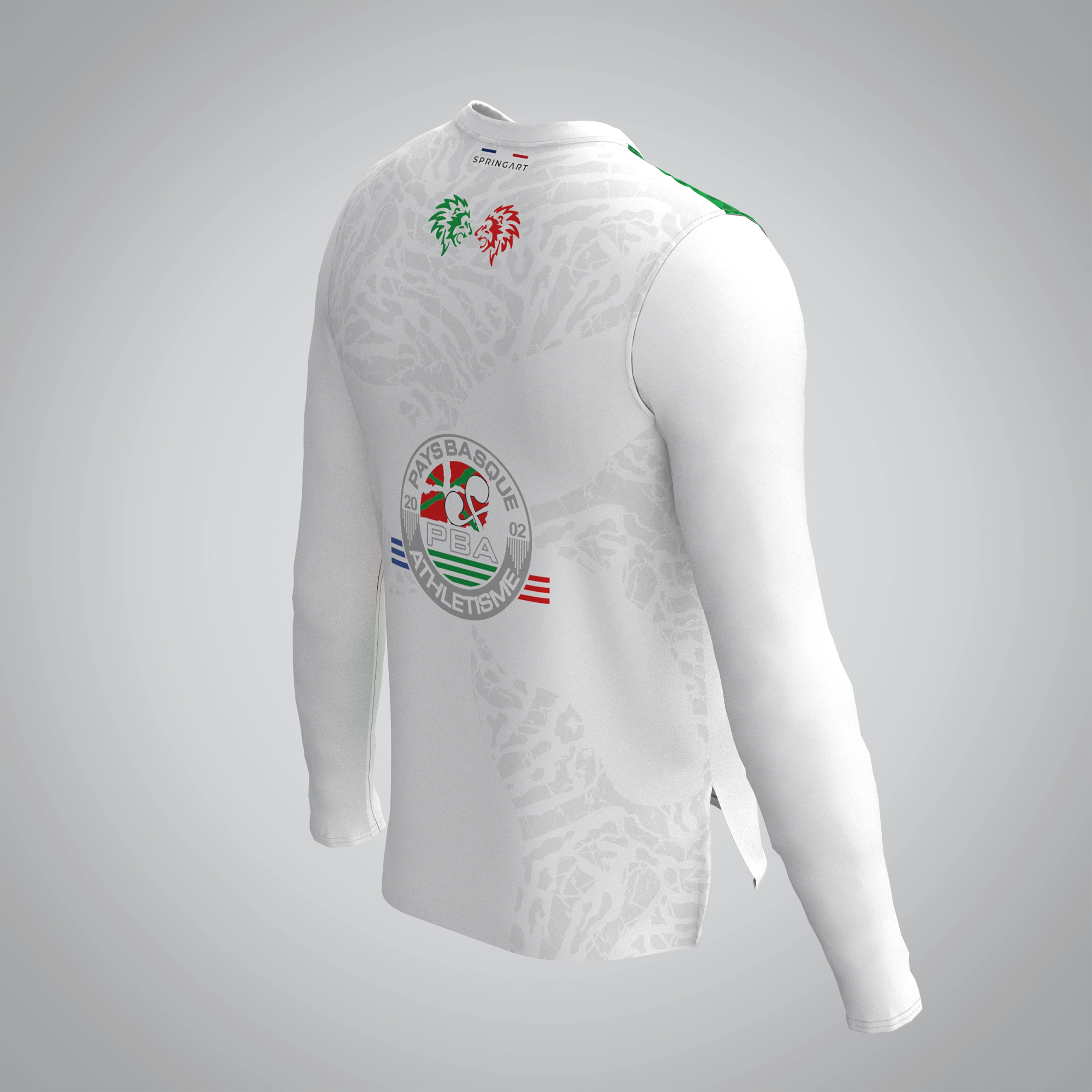 T-shirt Manches Longues Homme Pays Basque athlétisme