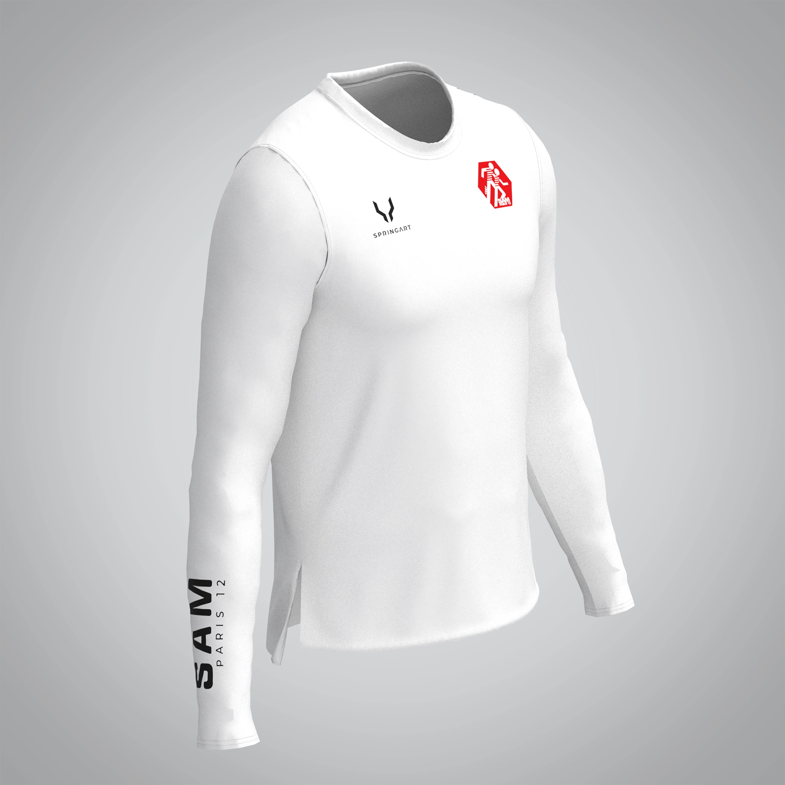 T-shirt Manches Longues Homme Sam Paris 12