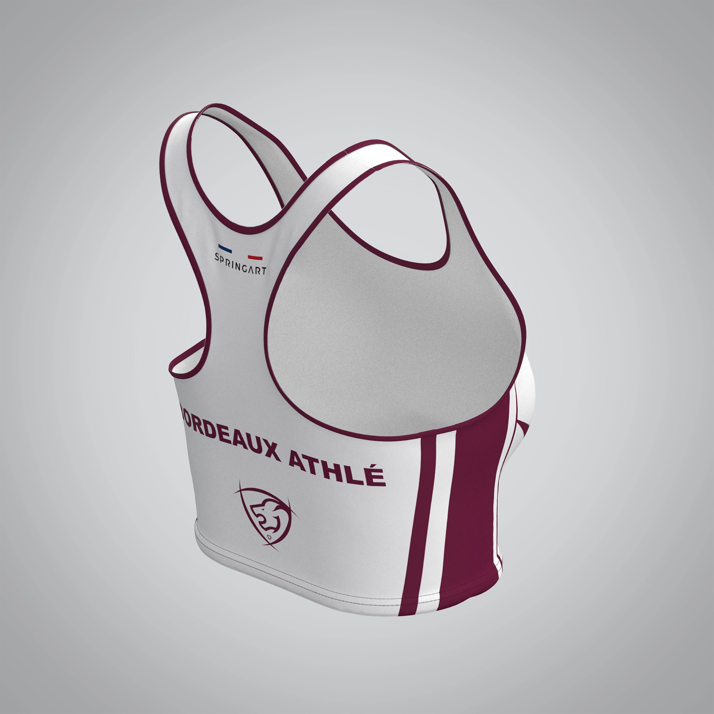 Brassière Elite V1.0 Bordeaux Athlétisme