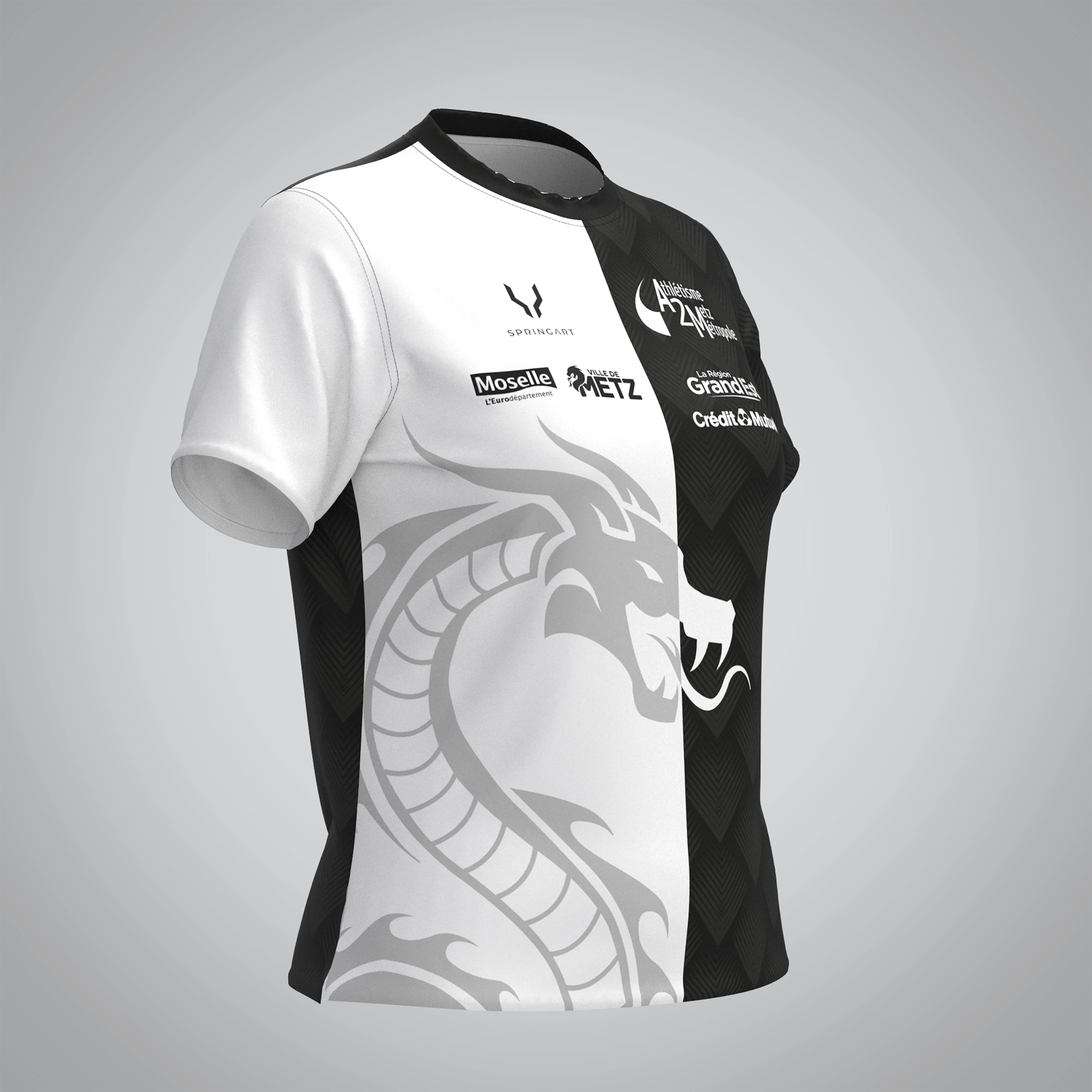 T-shirt Manches Courtes Femme Athlétisme Metz Métropole