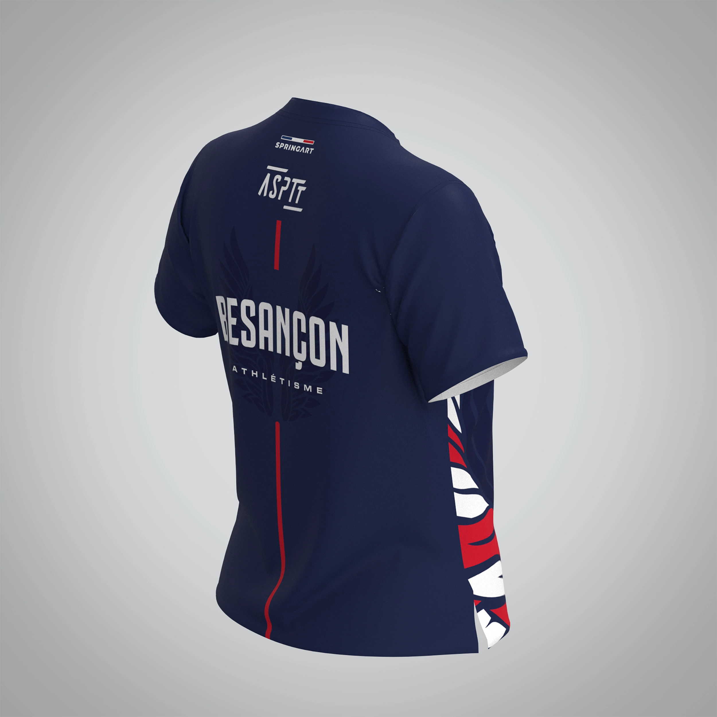 T-shirt Manches Courtes Femme ASPTT Besançon Athlétisme