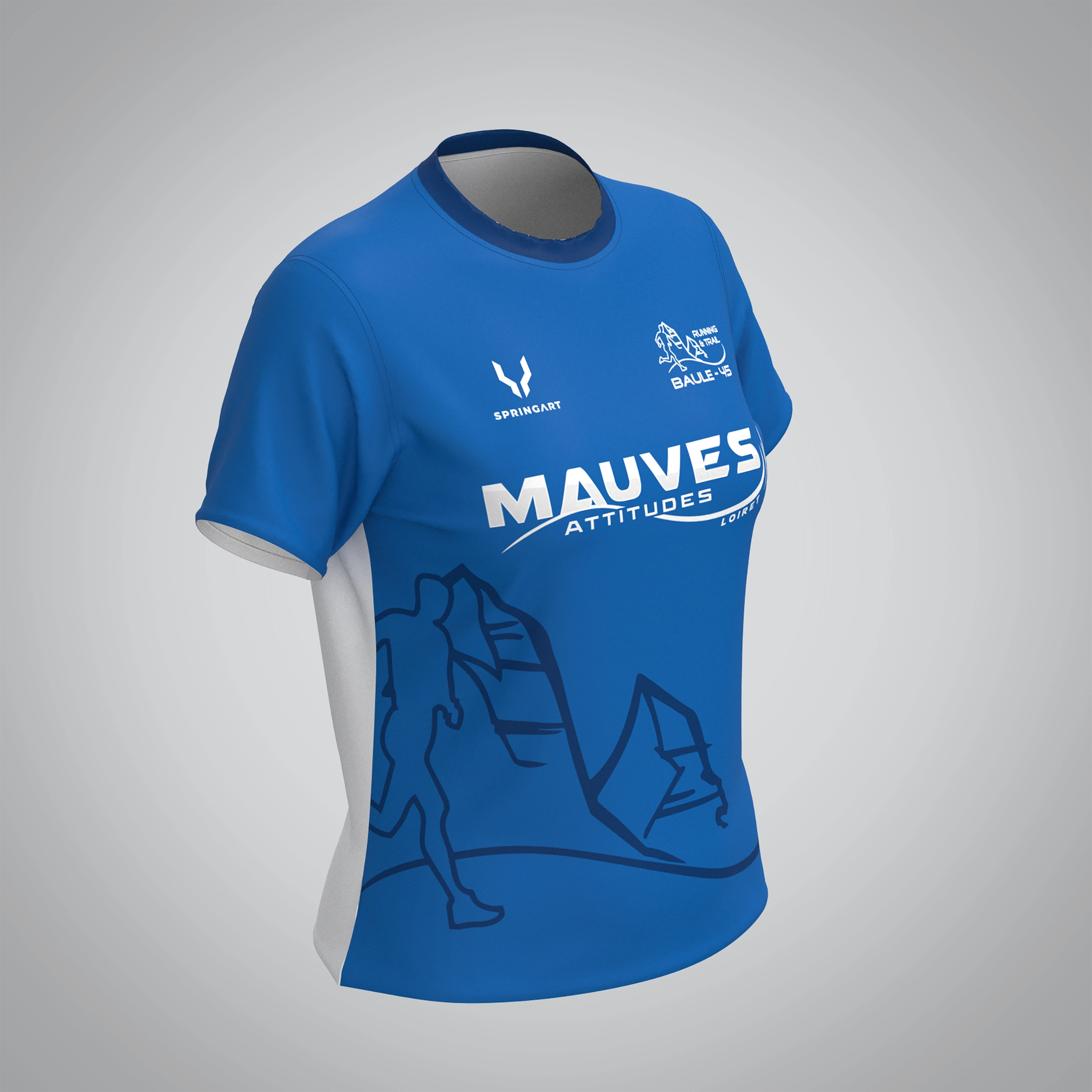 T-shirt Manches Courtes Femme Mauves Attitudes