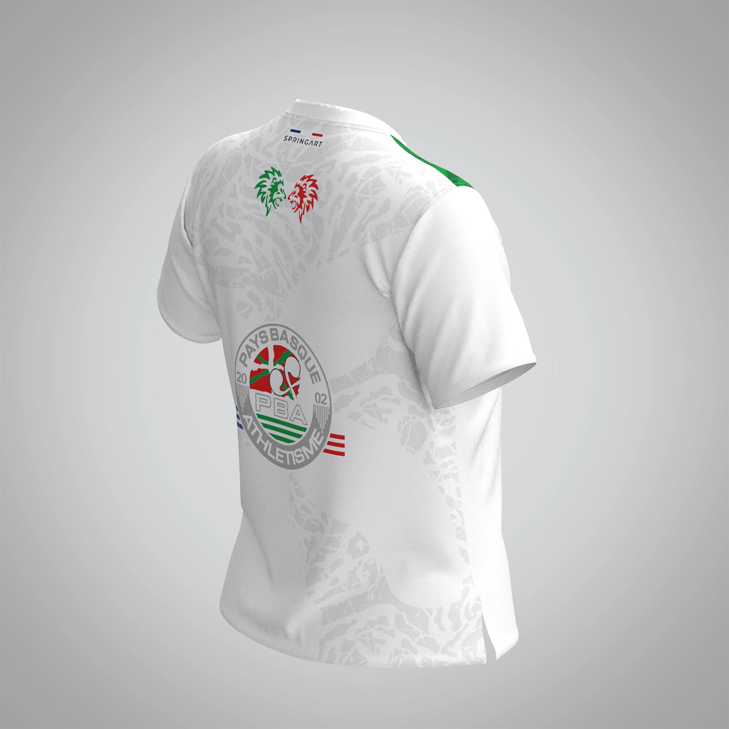 T-shirt Manches Courtes Femme Pays Basque athlétisme