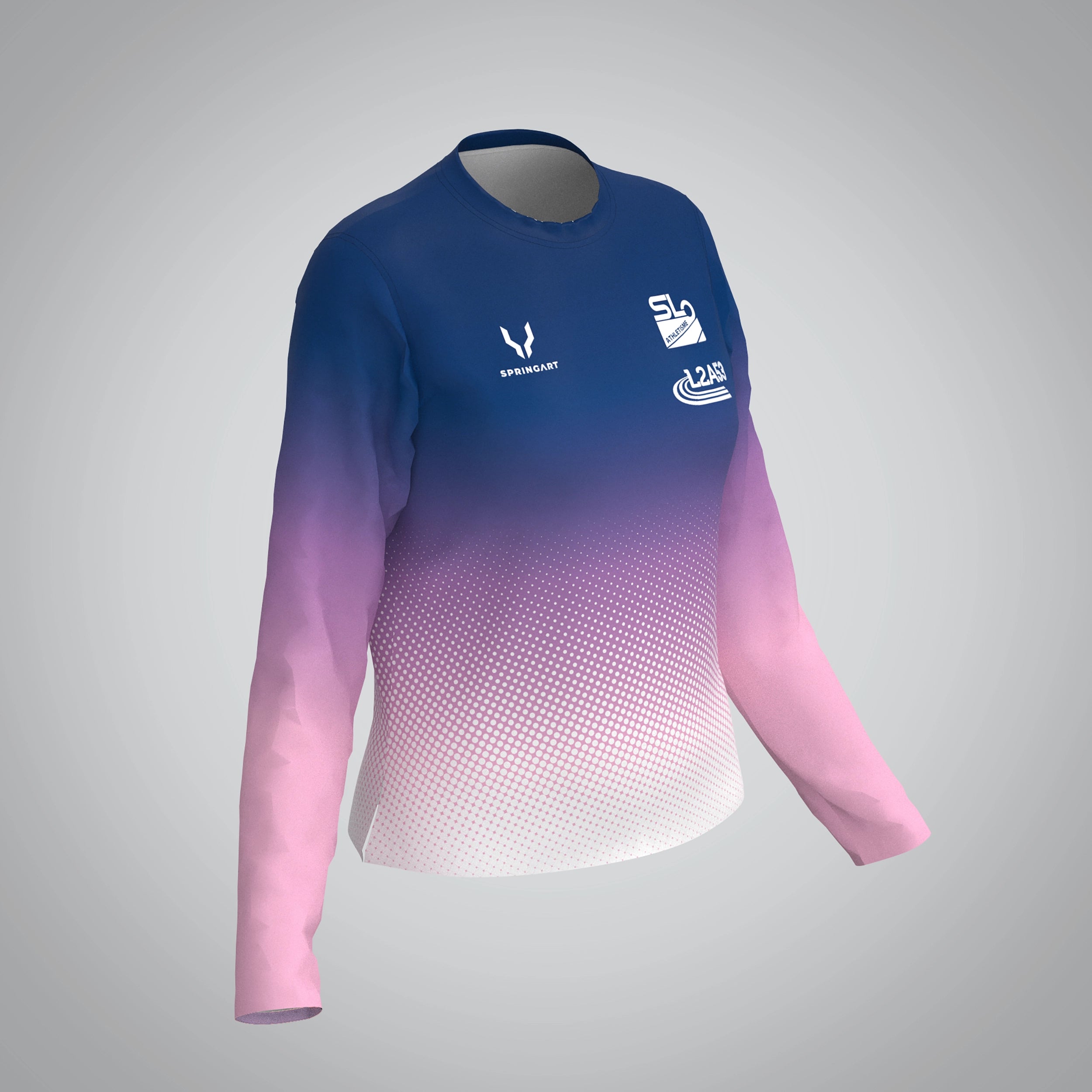 T-shirt Manches Longues Femme Laval agglo Athlétisme 53