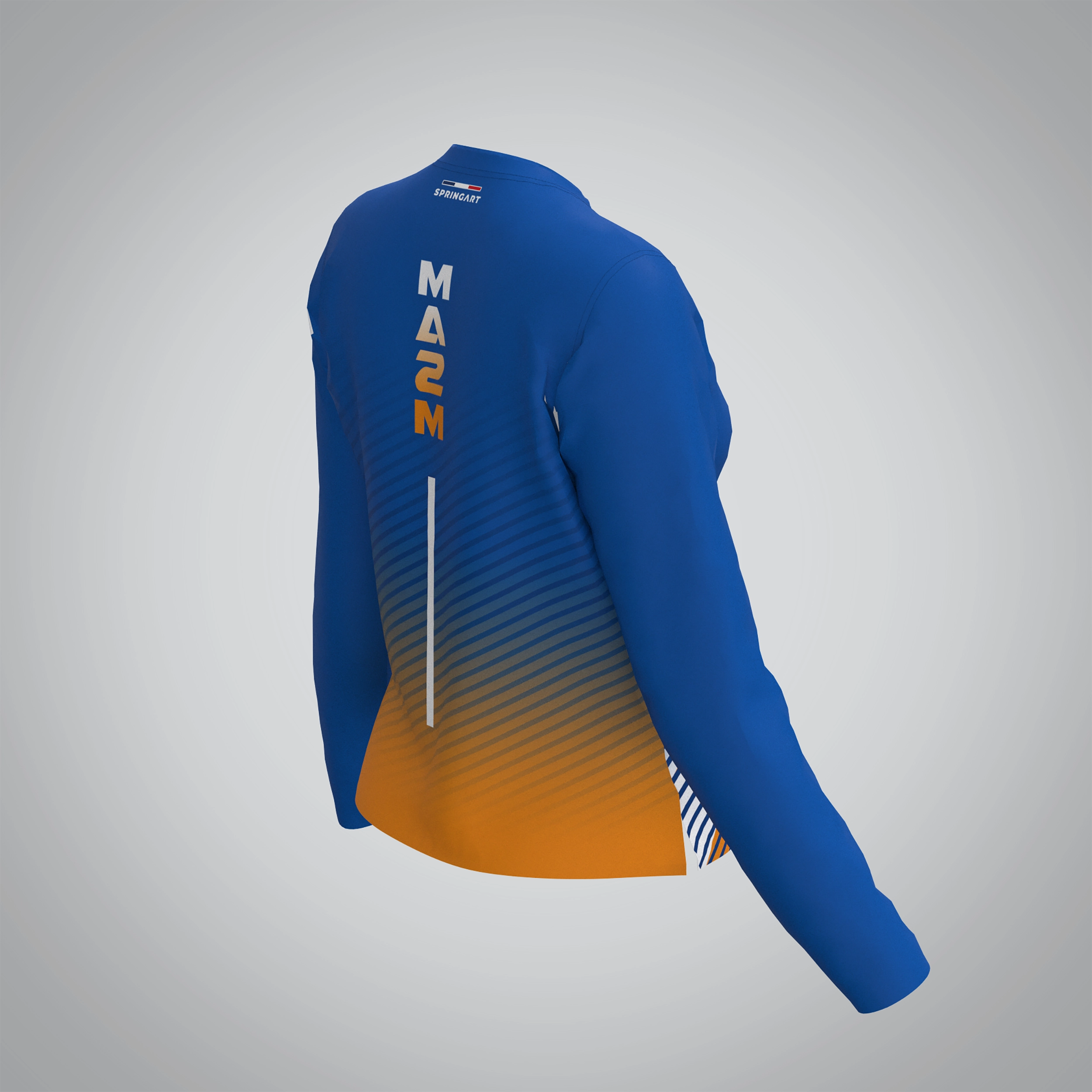 T-shirt Manches Longues Femme Montpellier Athletic Méditerranée Métropole