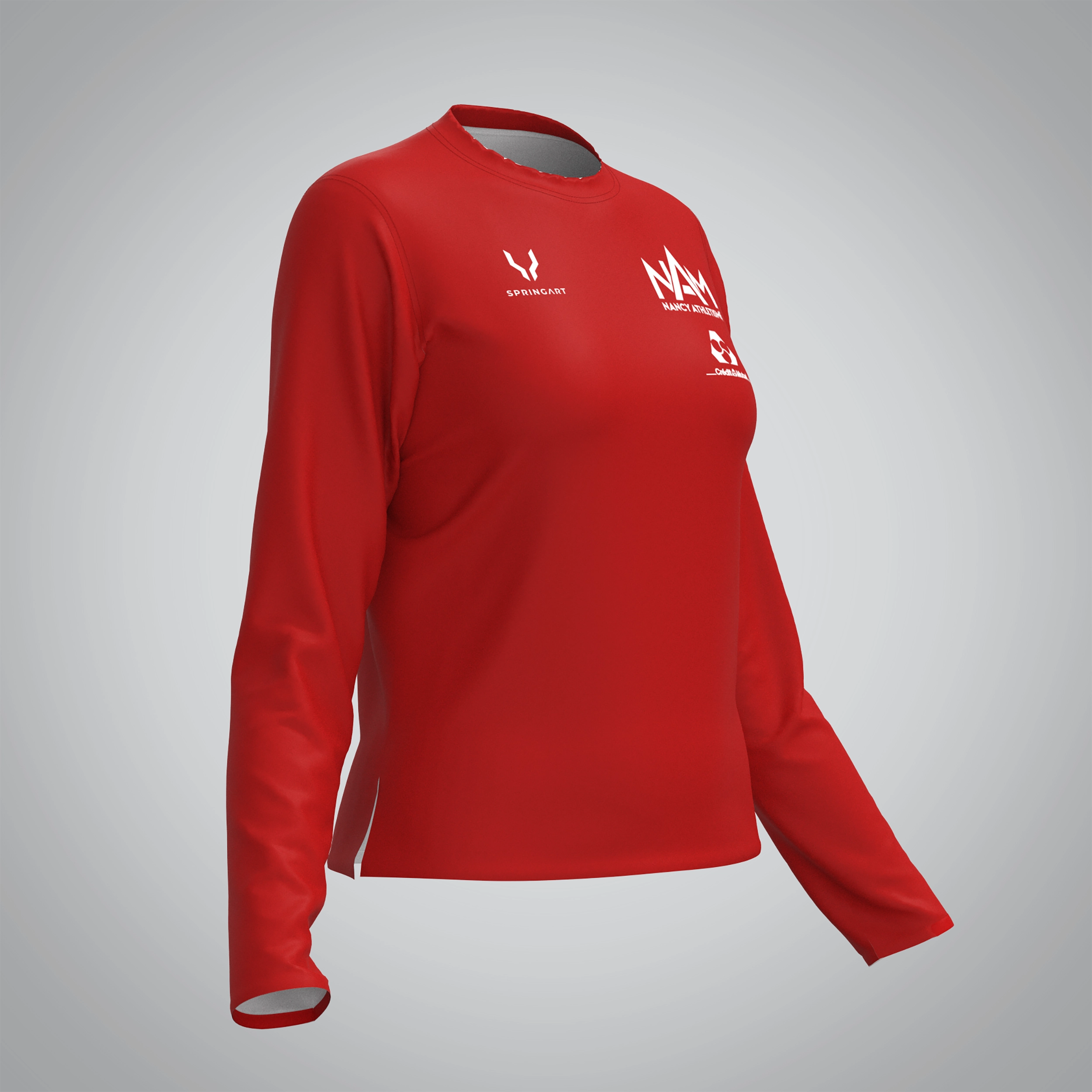 T-shirt Manches Longues Femme Nancy Athlétisme Métropole