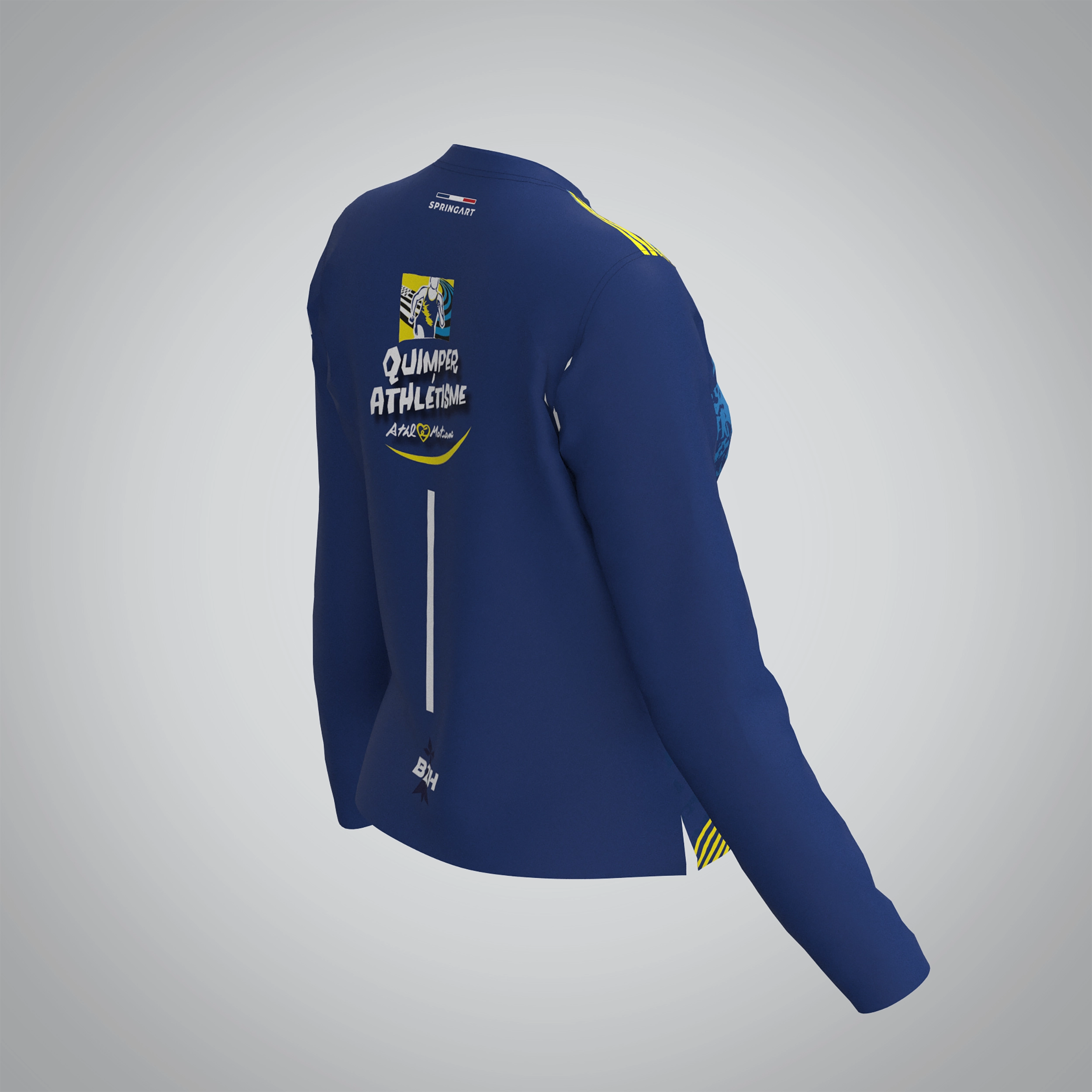 T-shirt Manches Longues Femme Quimper Athlétisme