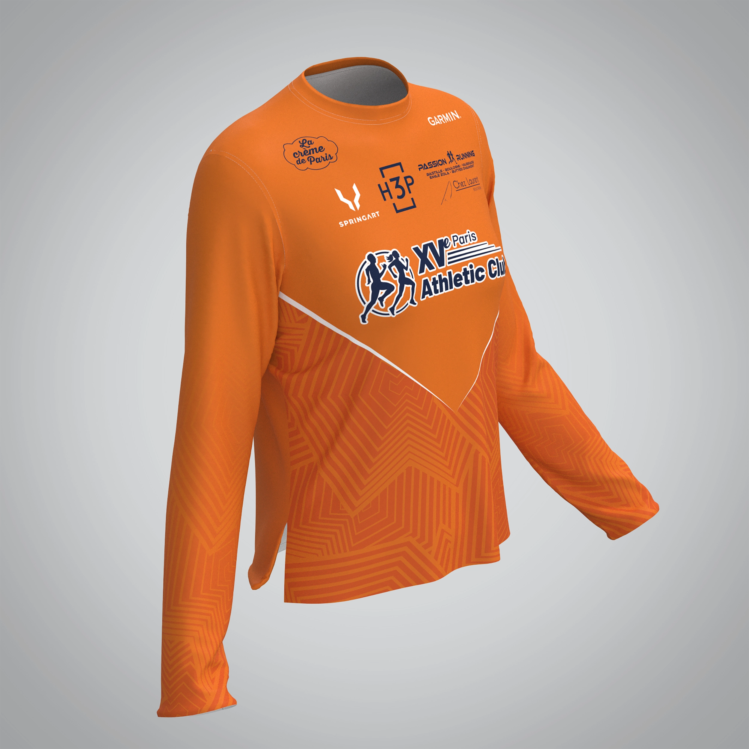 T-shirt Manches Longues Femme XVe Athlétic Club