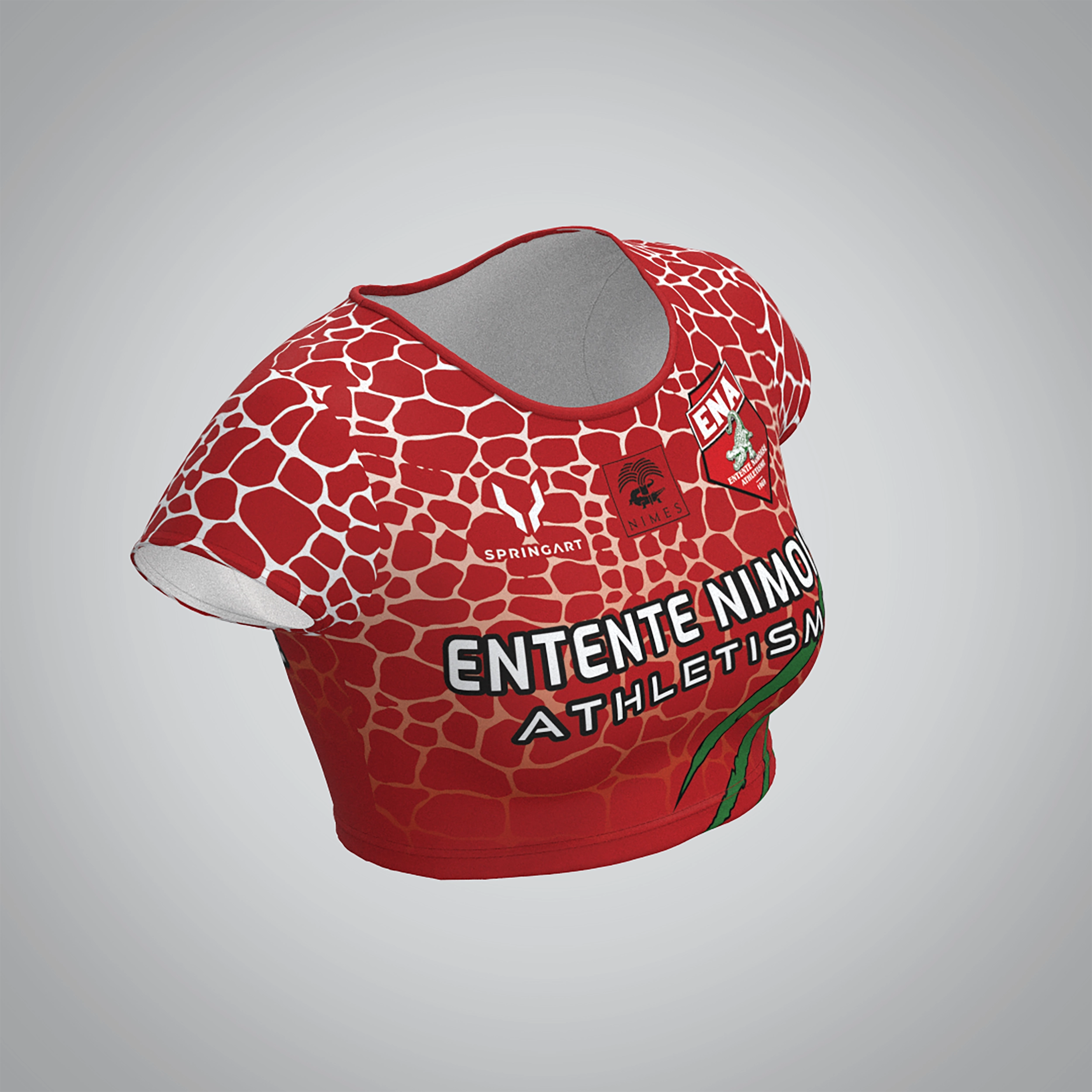 Brassière Manches Courtes Entente Nimoise Athlétisme