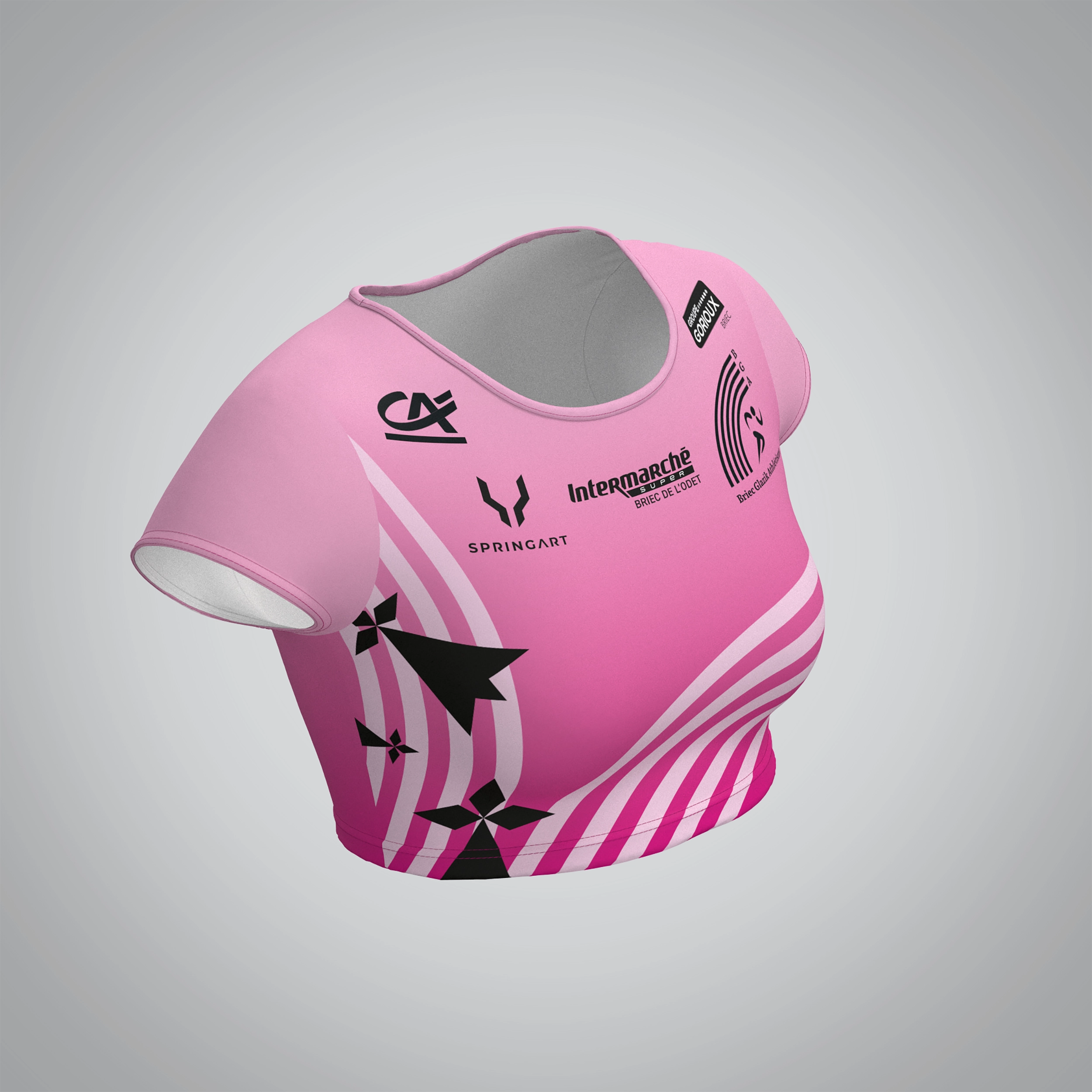 Brassière Manches Courtes Briec Glazik Athlétisme