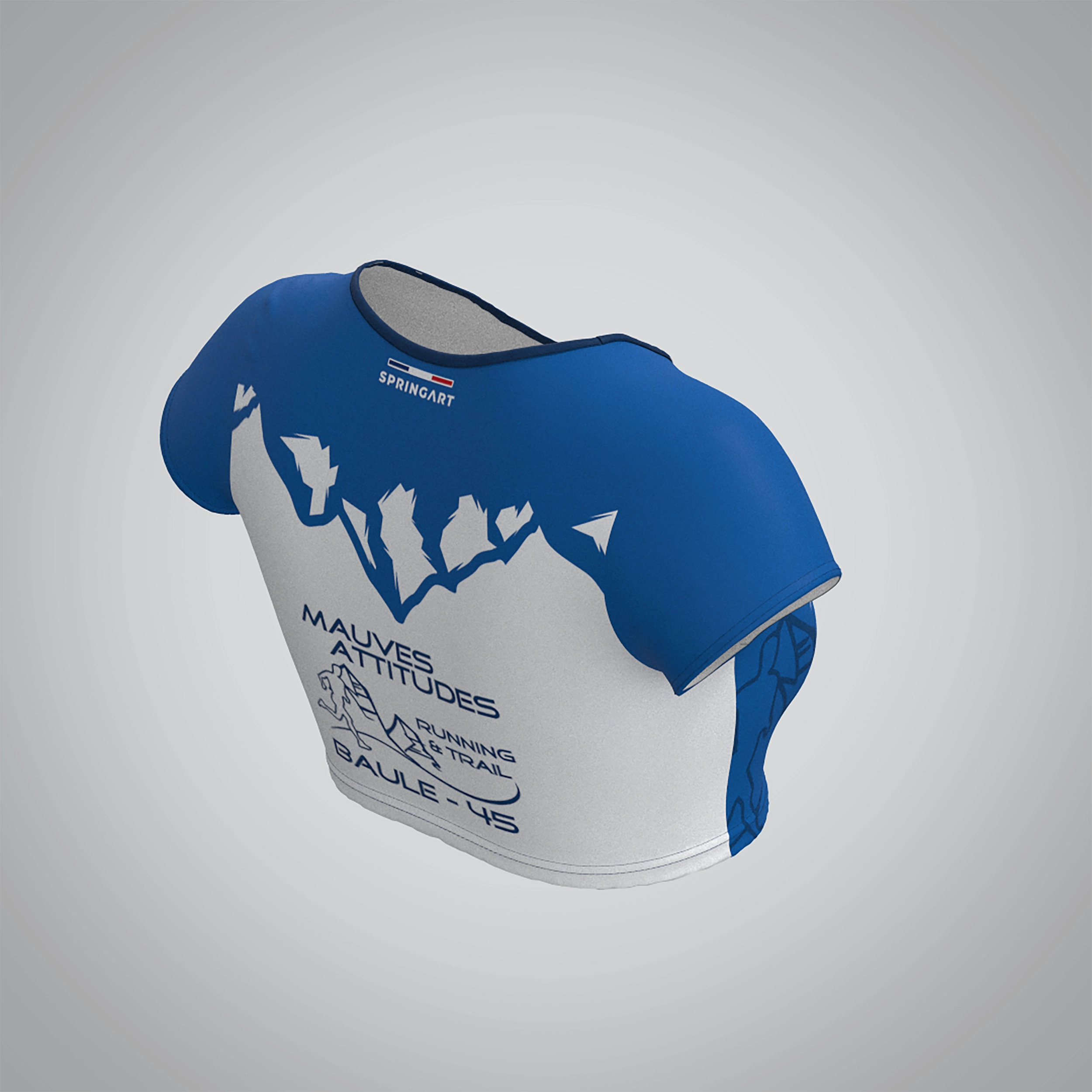 Brassière Manches Courtes Mauves Attitudes