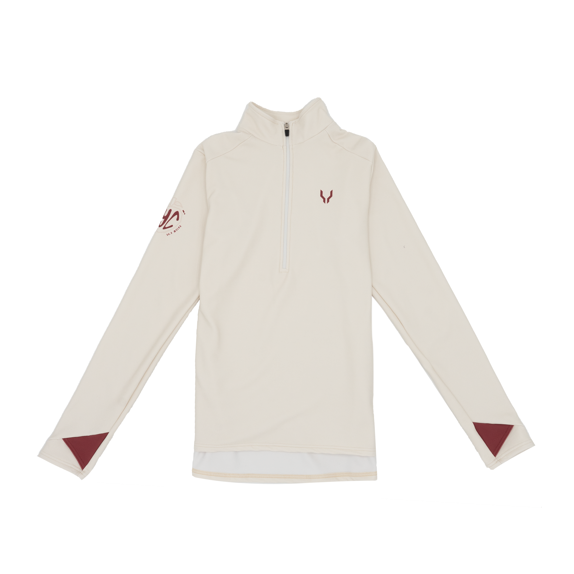 Quart Zip Homme Antique White NYC