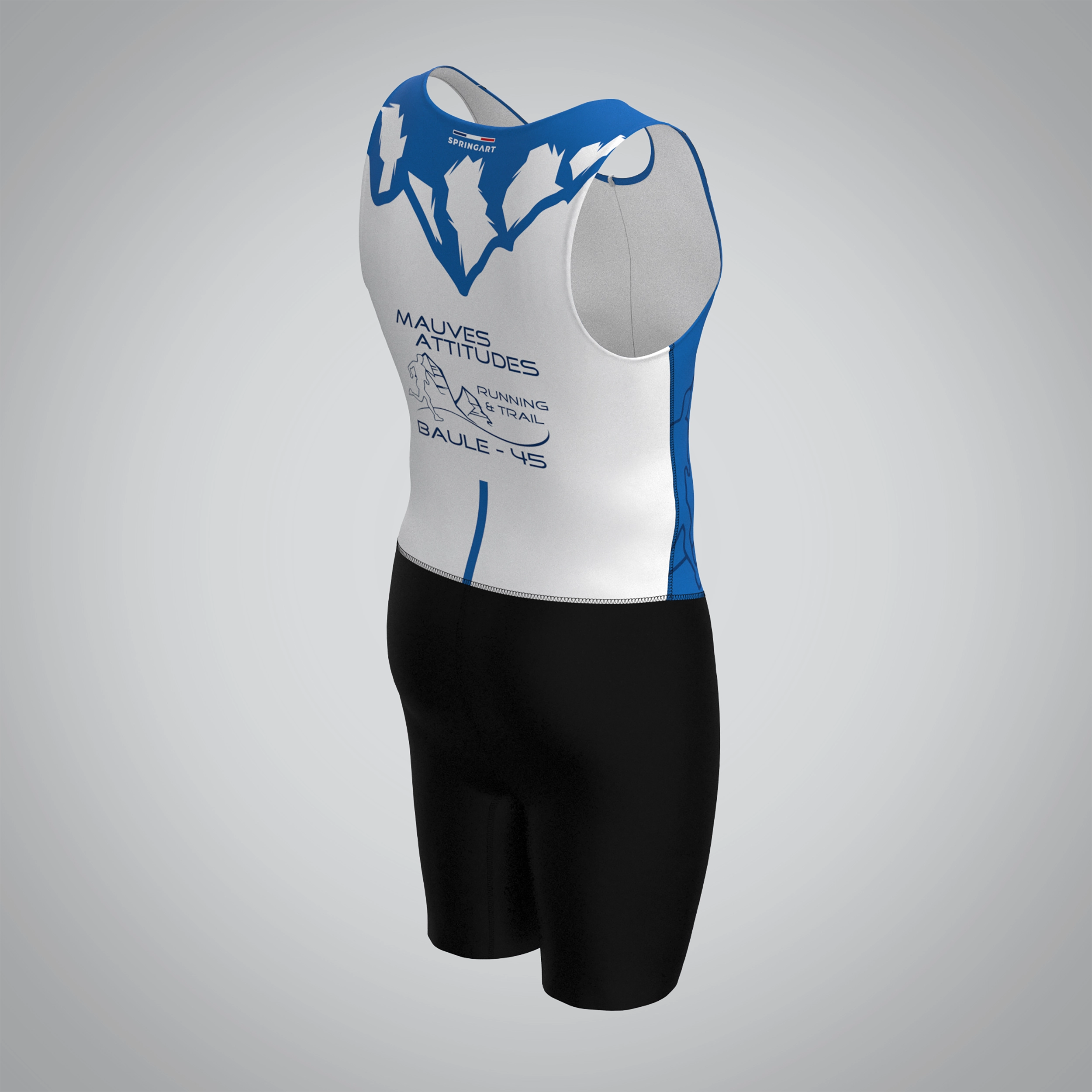 Combinaison Homme Sans Manches Mauves Attitudes