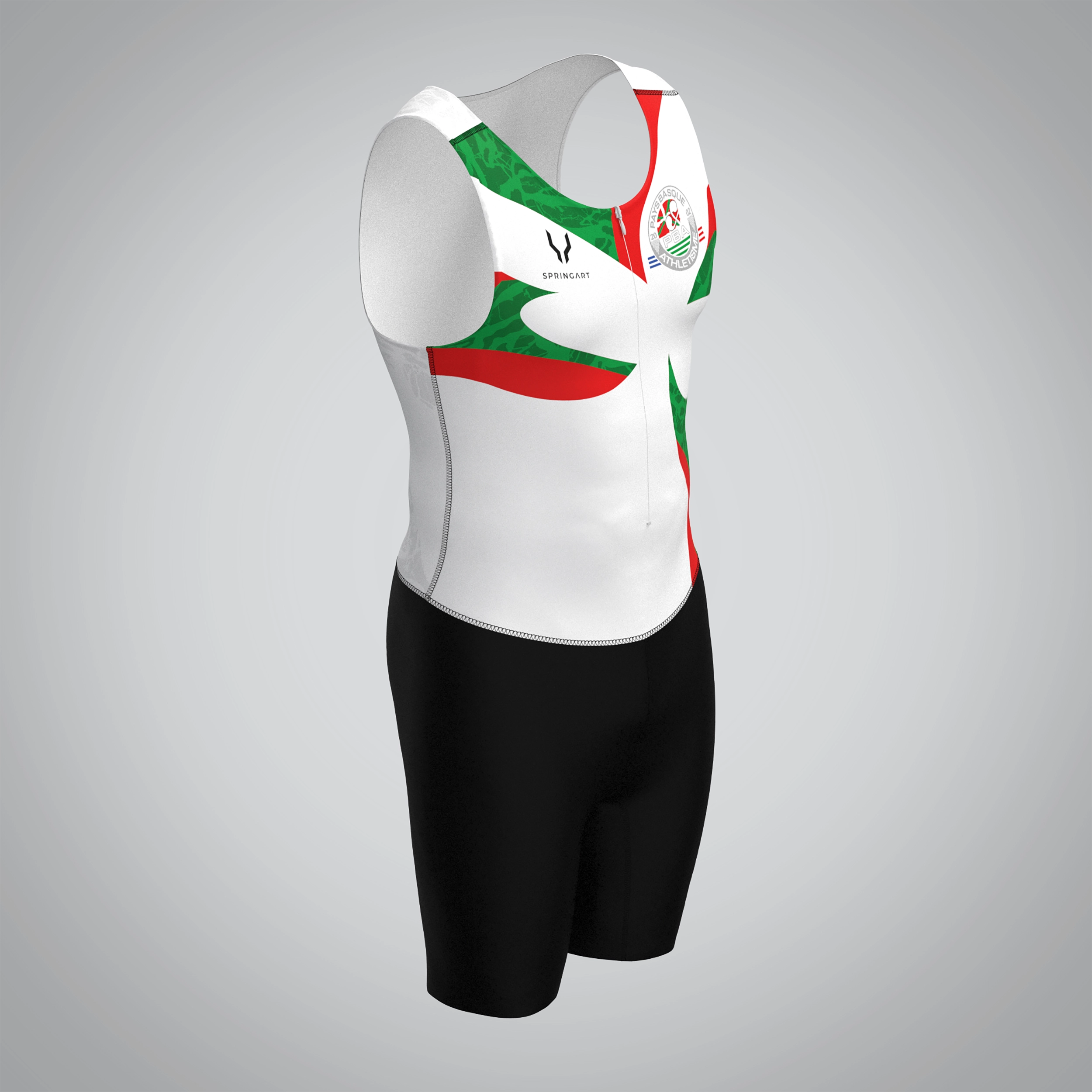 Combinaison Homme Sans Manches Pays Basque athlétisme