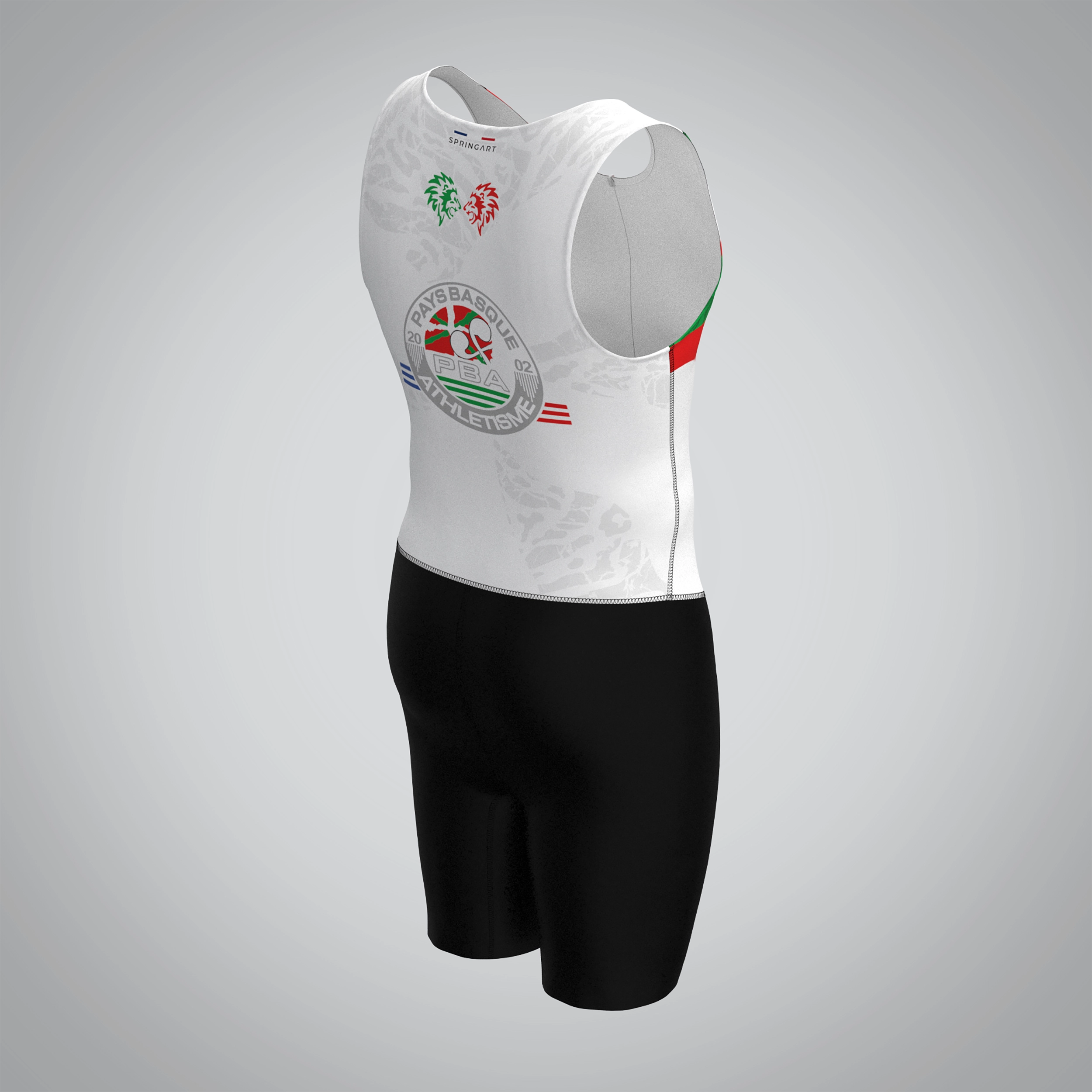 Combinaison Homme Sans Manches Pays Basque athlétisme