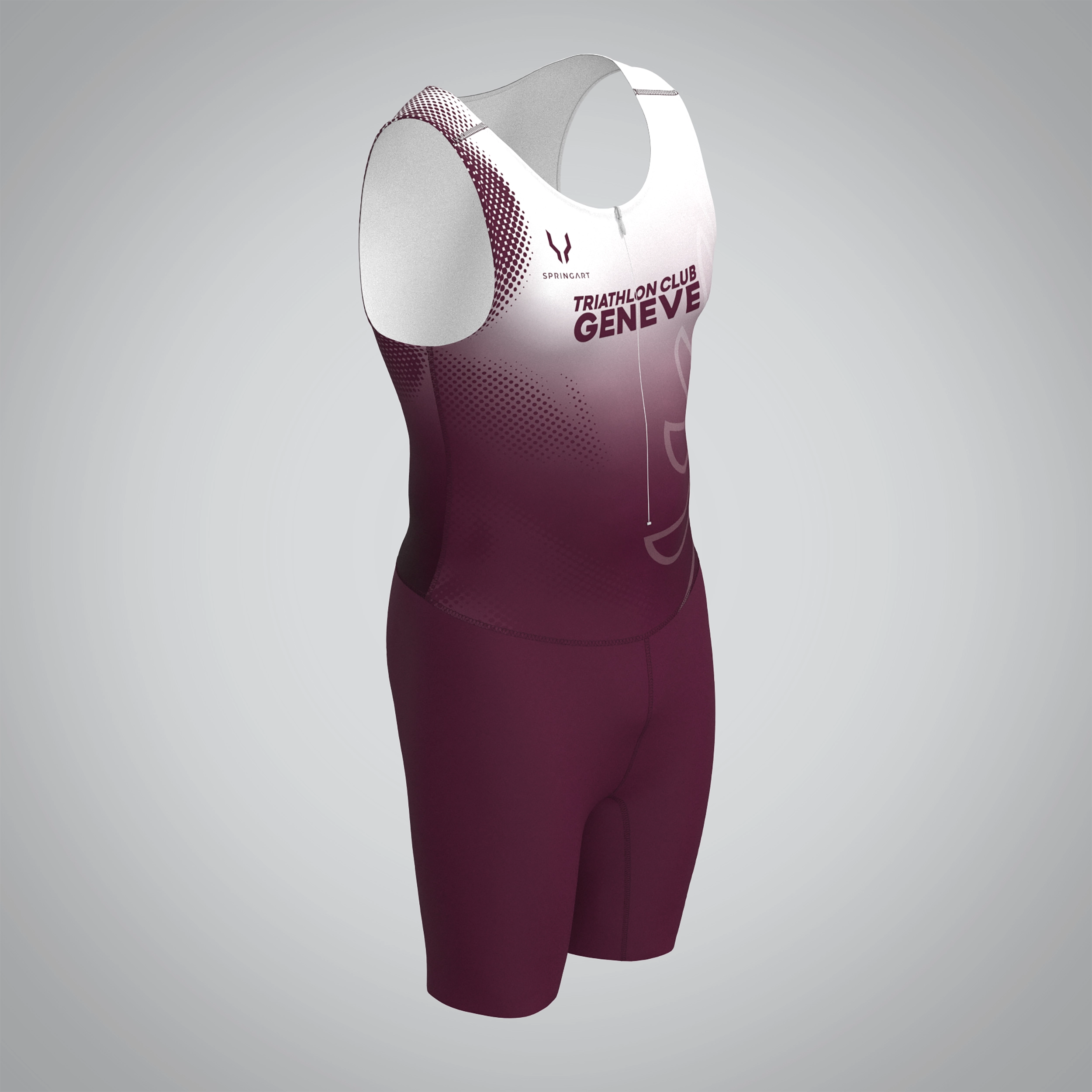 Combinaison Homme Sans Manches Triathlon Club Genève