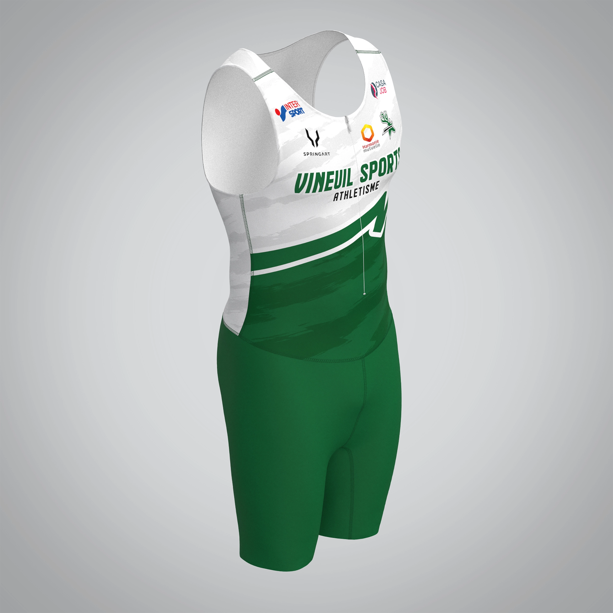 Combinaison Homme Sans Manches Vineuil Sport Athlétisme