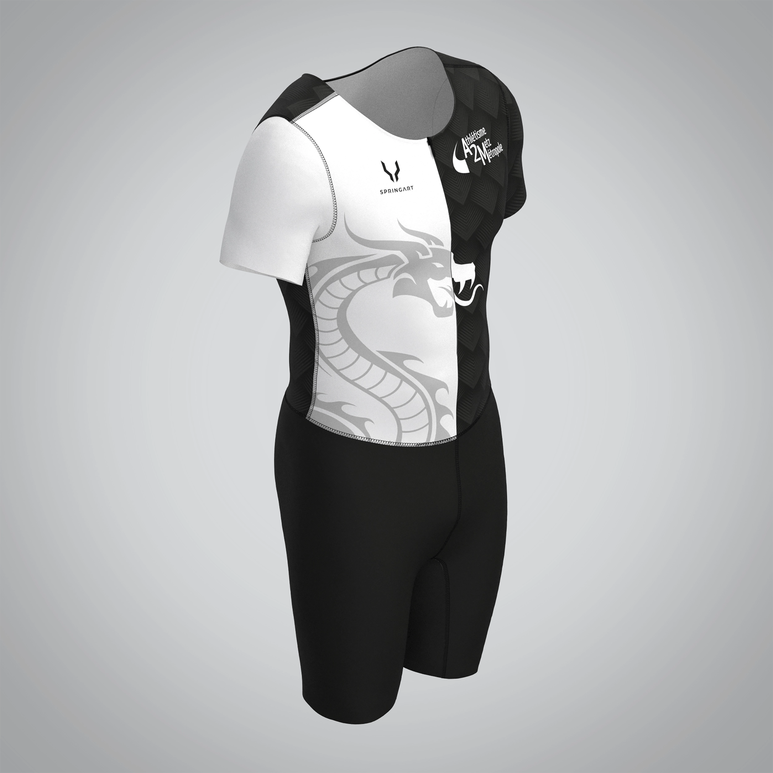 Combinaison Homme Manches Courtes Athlétisme Metz Métropole