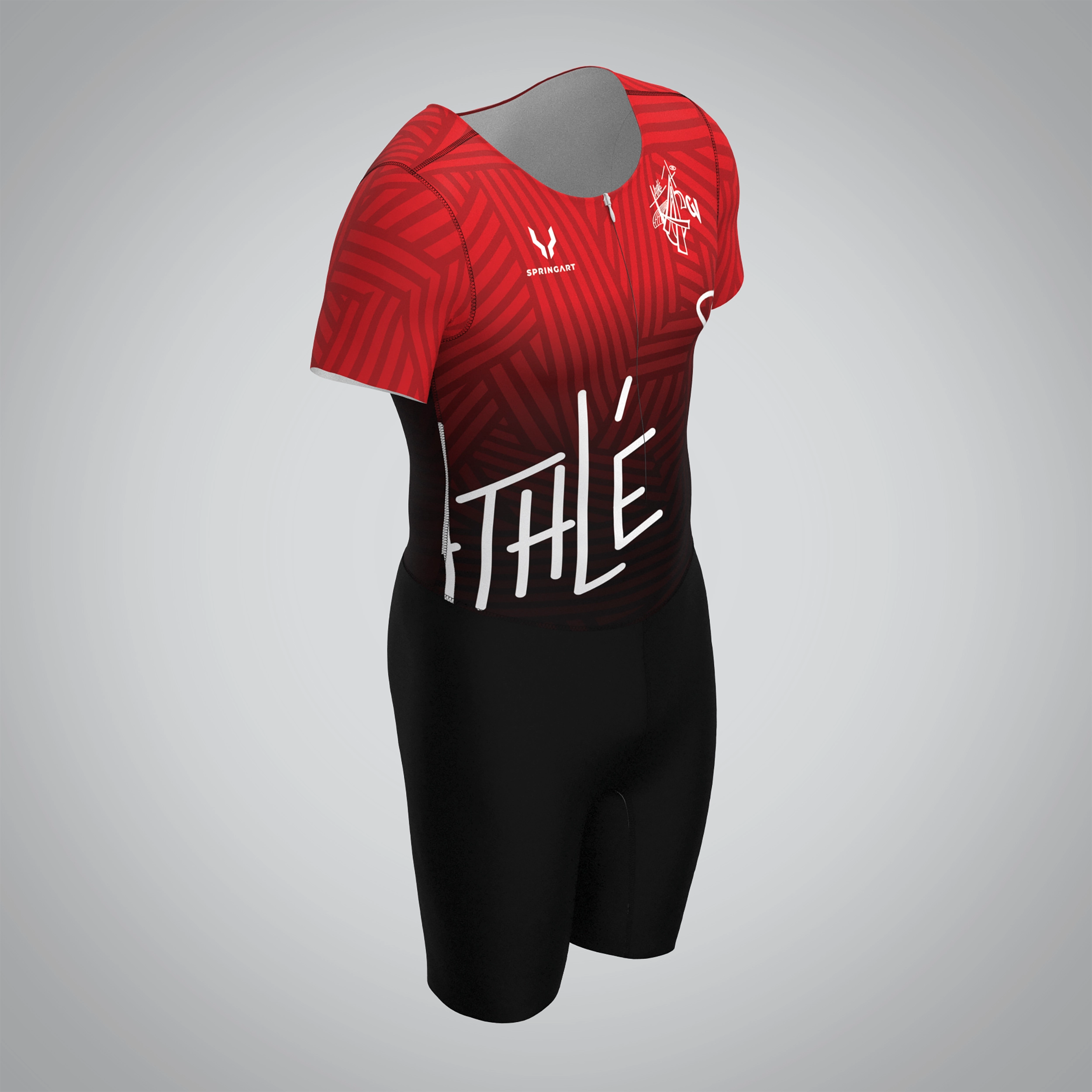 Combinaison Homme Manches Courtes AGCV Athlétisme