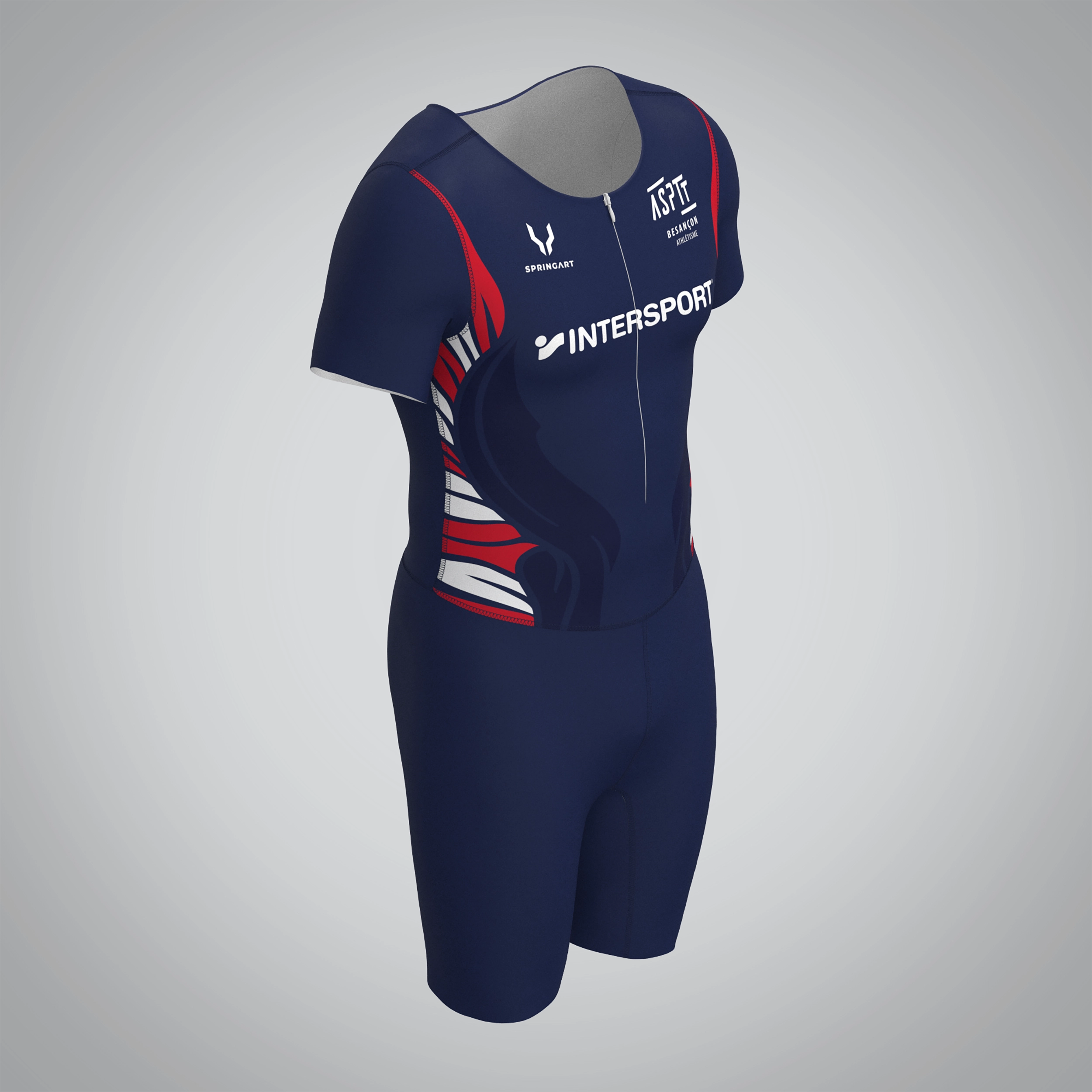 Combinaison Homme Manches Courtes ASPTT Besançon Athlétisme