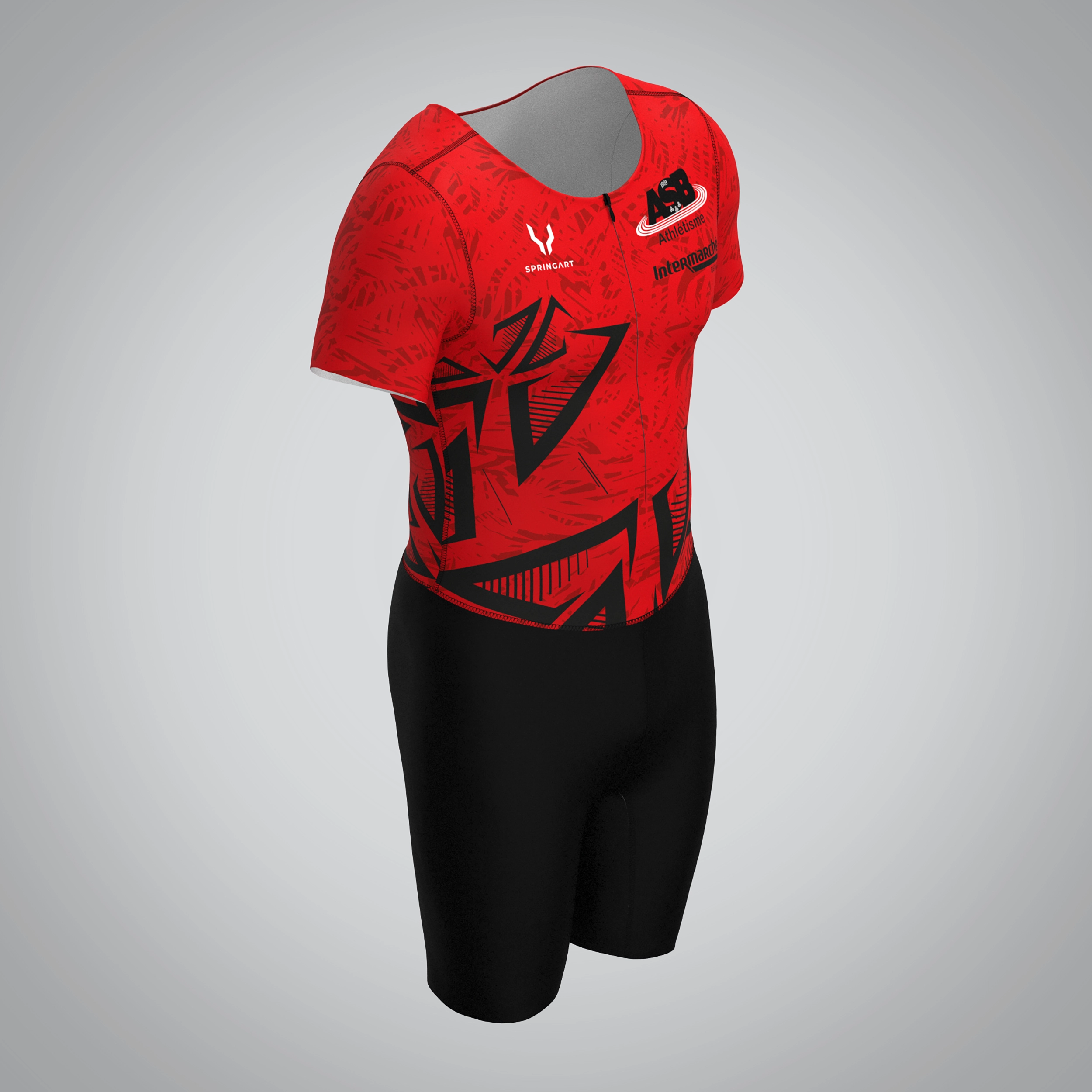 Combinaison Homme Manches Courtes AS Bégard