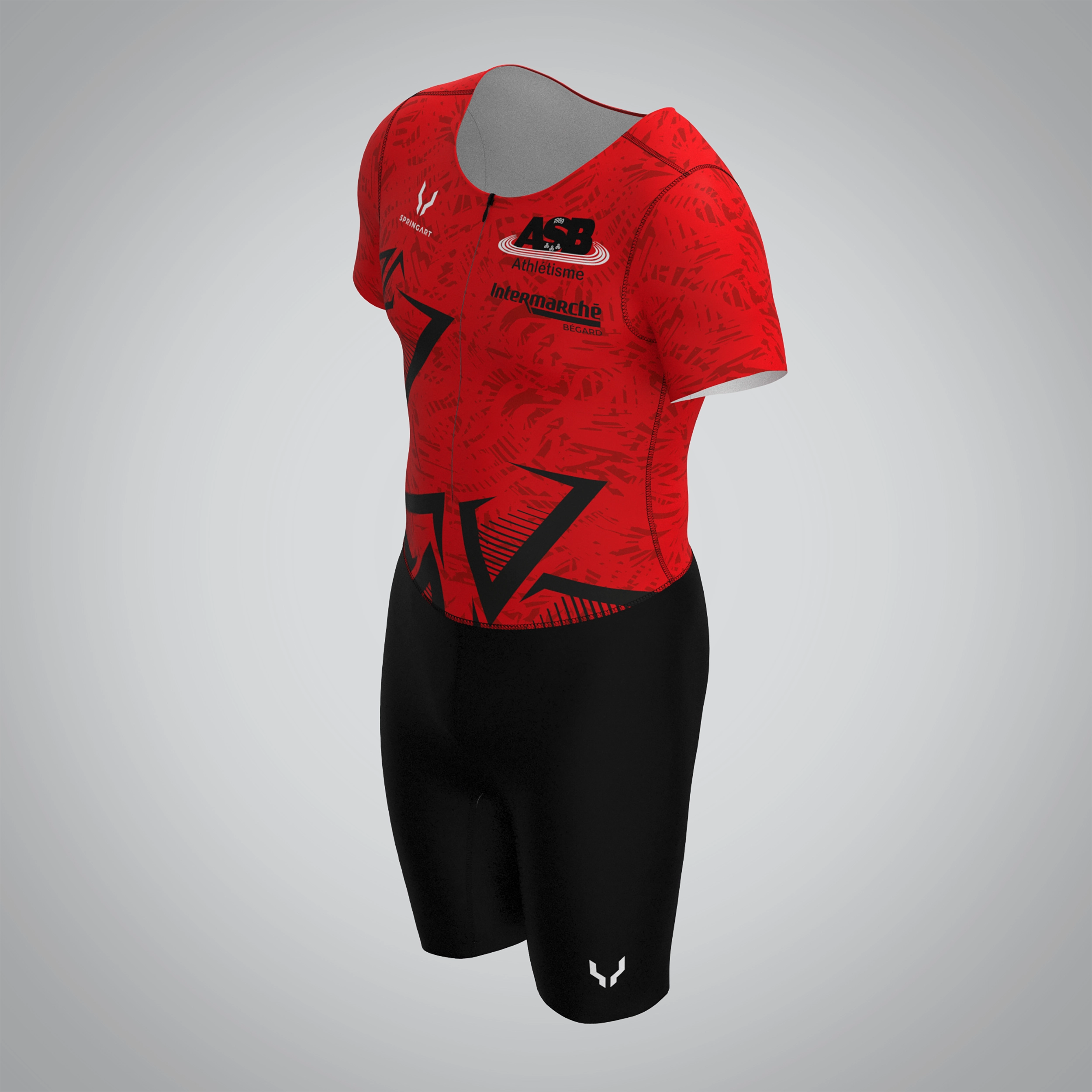 Combinaison Homme Manches Courtes AS Bégard