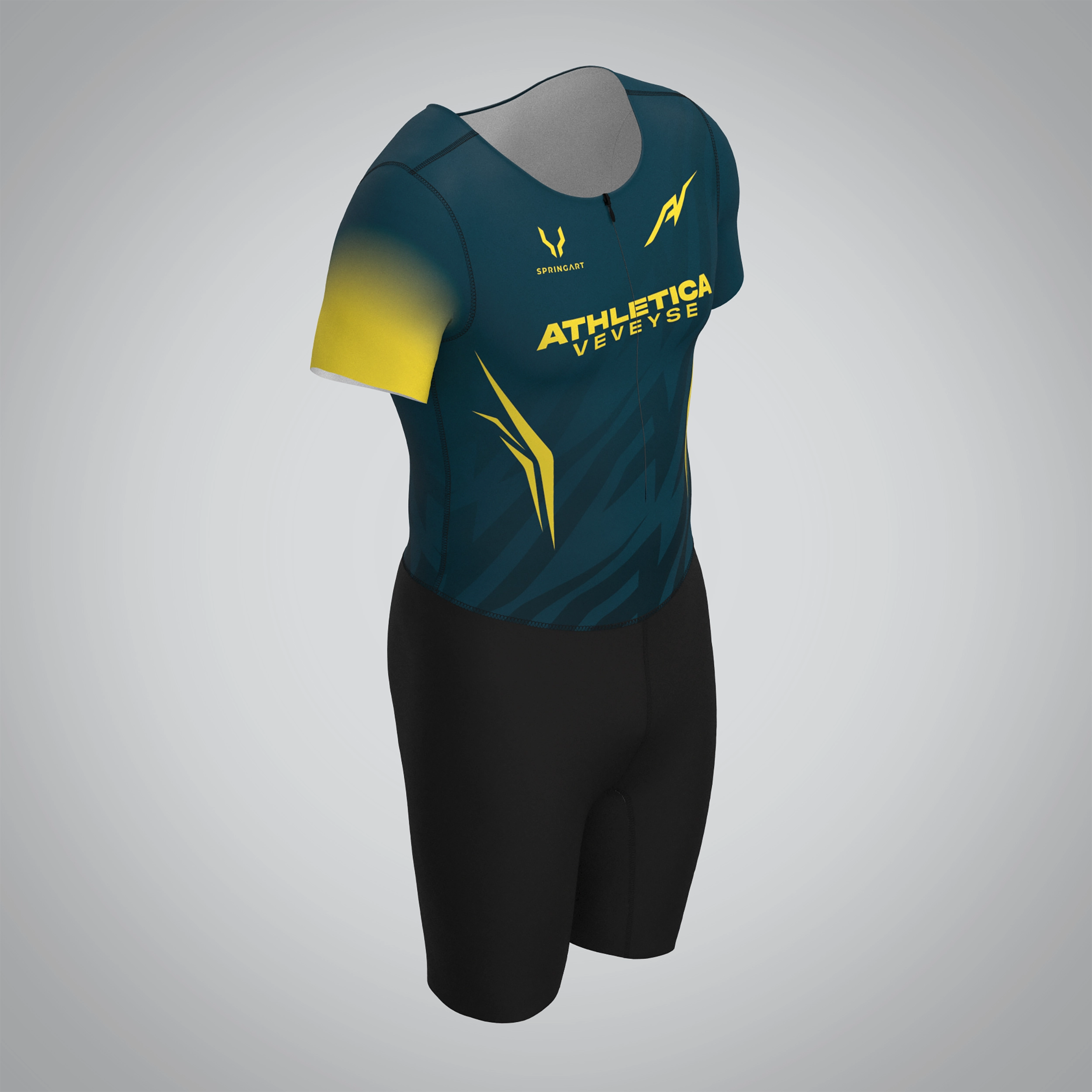 Combinaison Homme Manches Courtes Athletica Veveyse