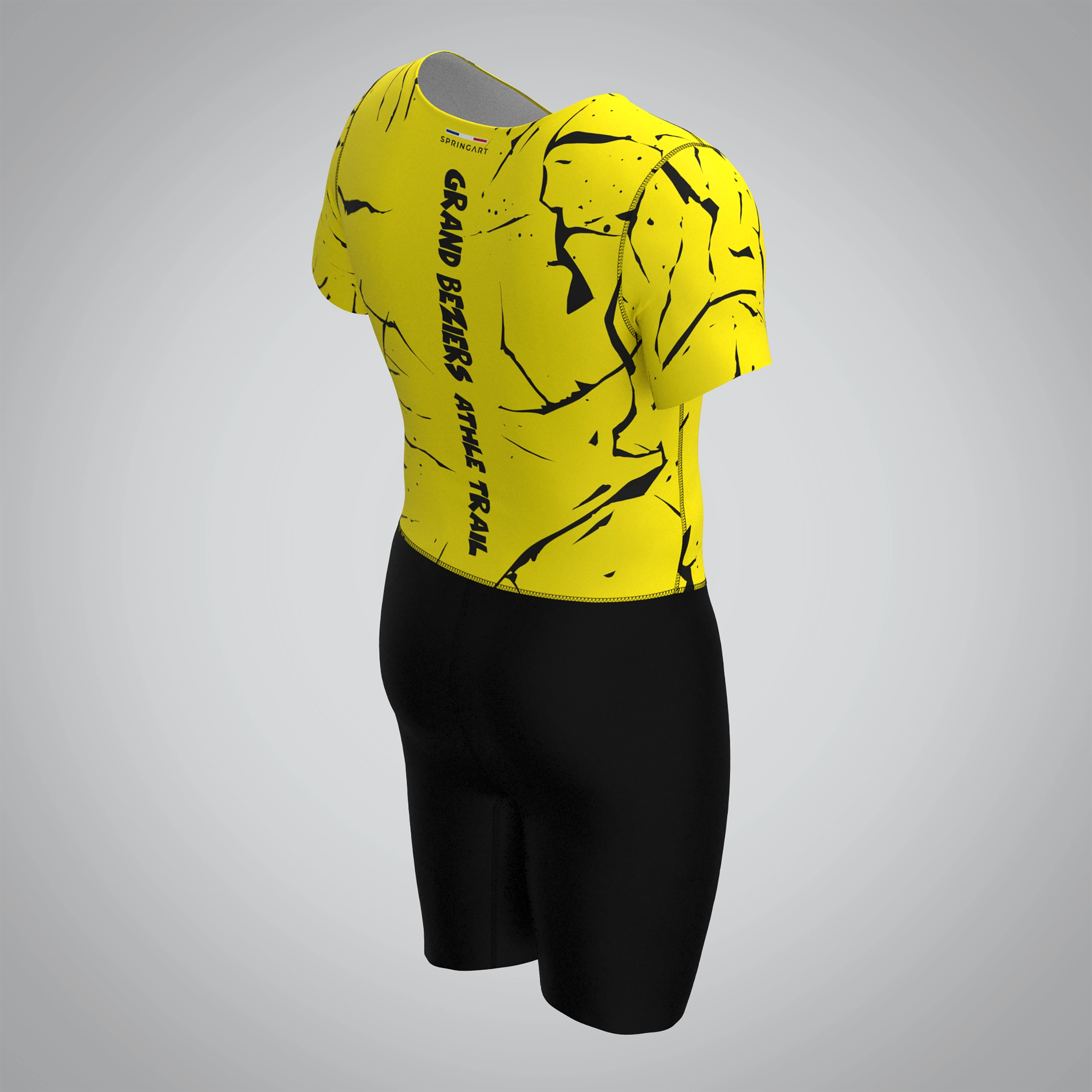 Combinaison Homme Manches Courtes Grand Bèziers Athlétisme