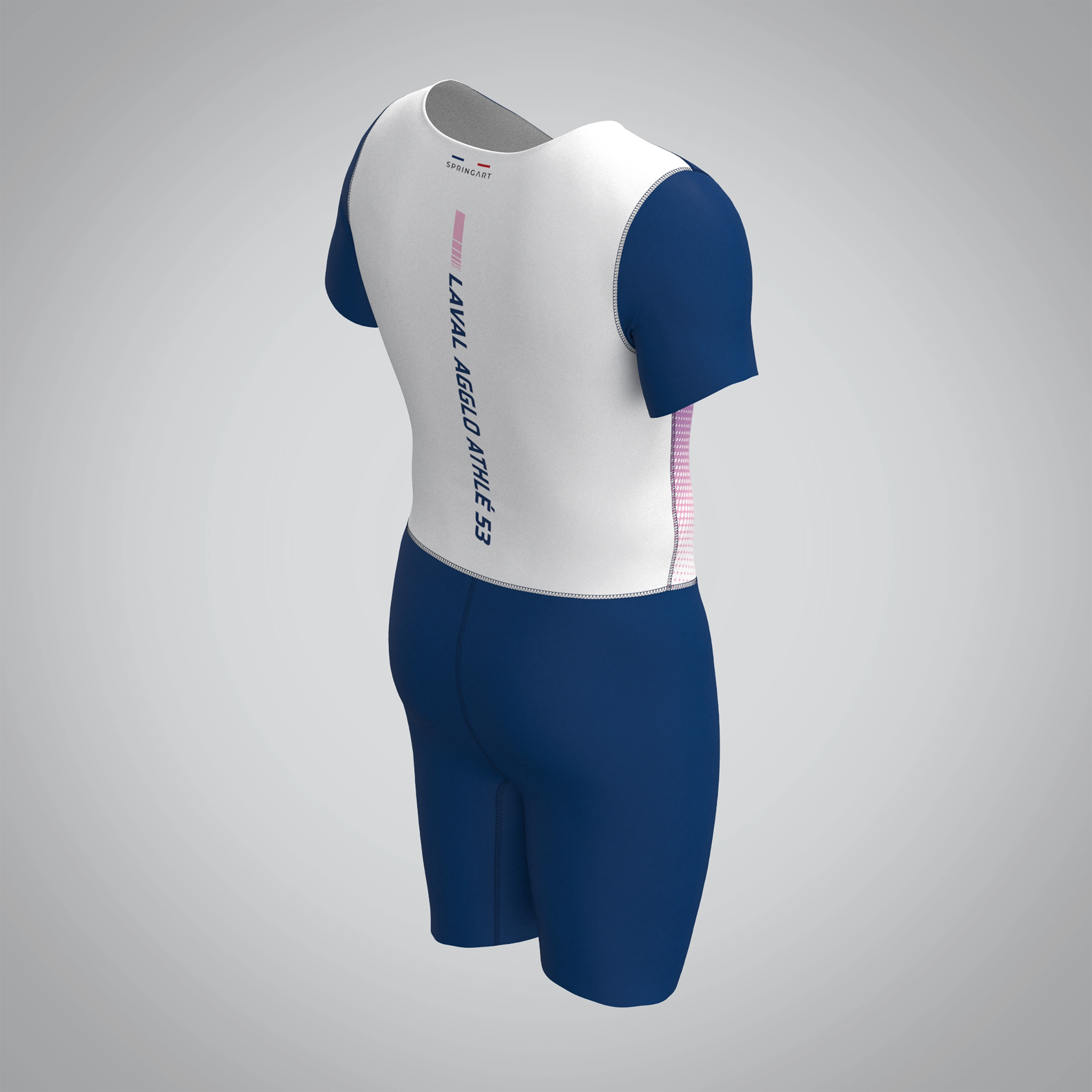 Combinaison Homme Manches Courtes Laval agglo Athlétisme 53