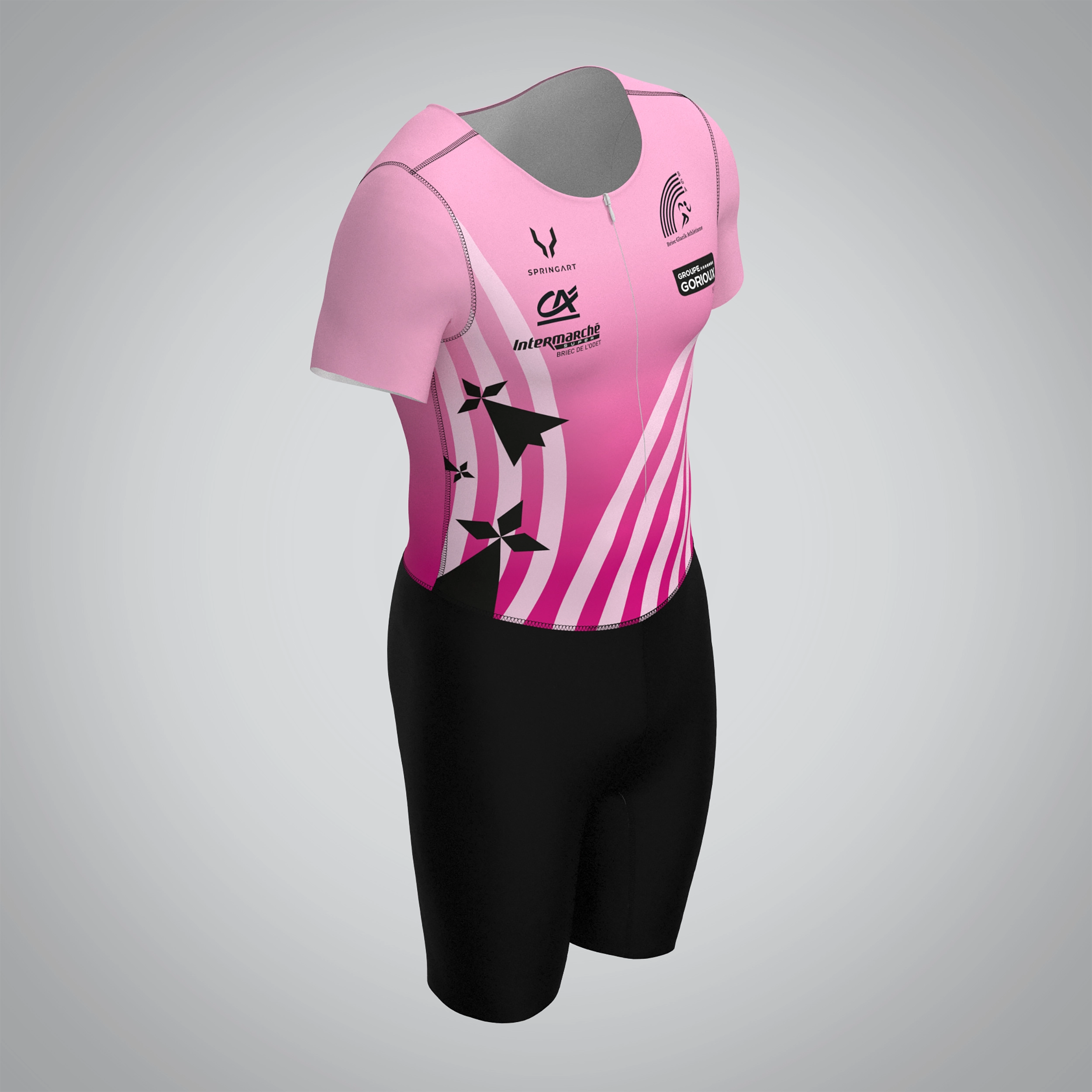 Combinaison Homme Manches Courtes Briec Glazik Athlétisme