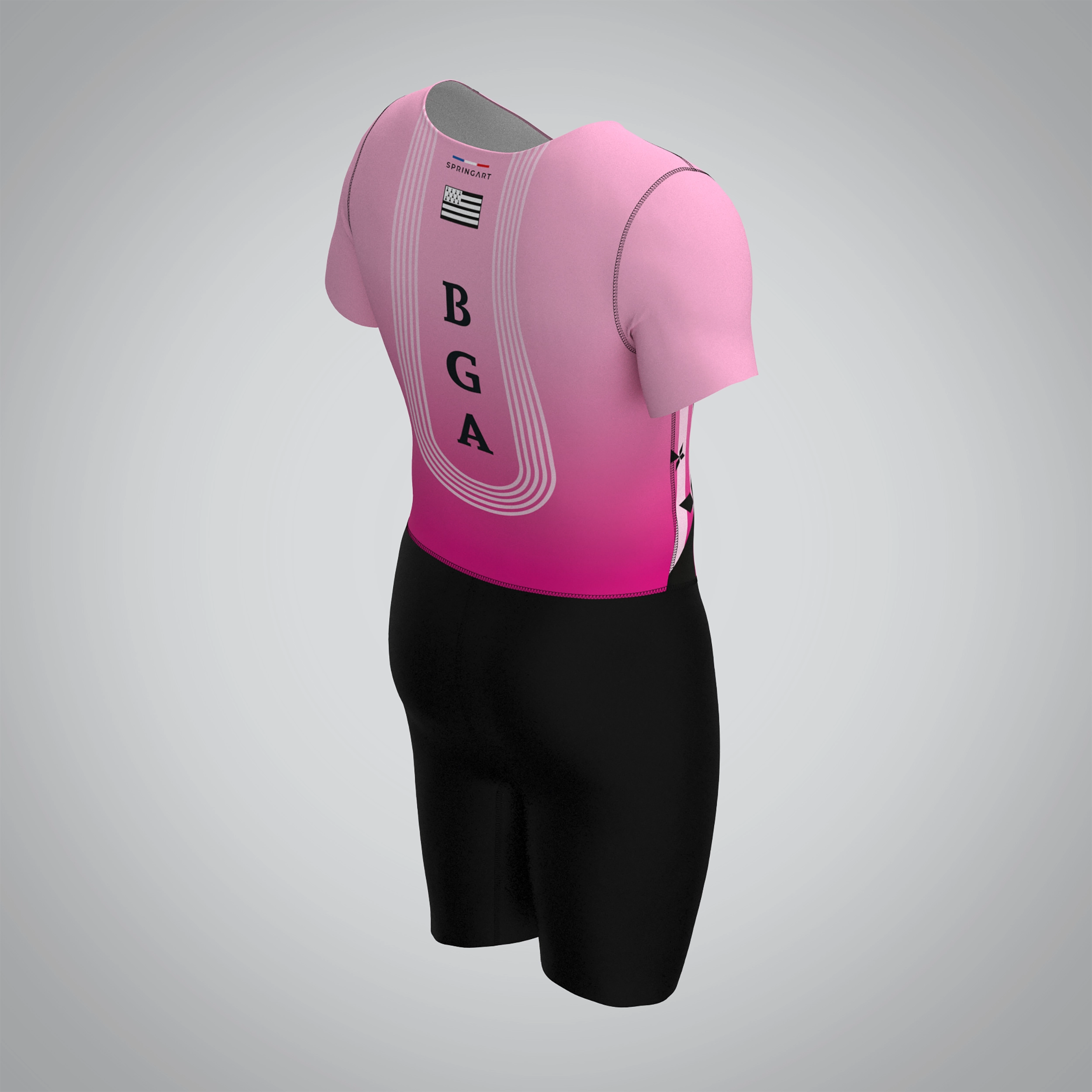 Combinaison Homme Manches Courtes Briec Glazik Athlétisme