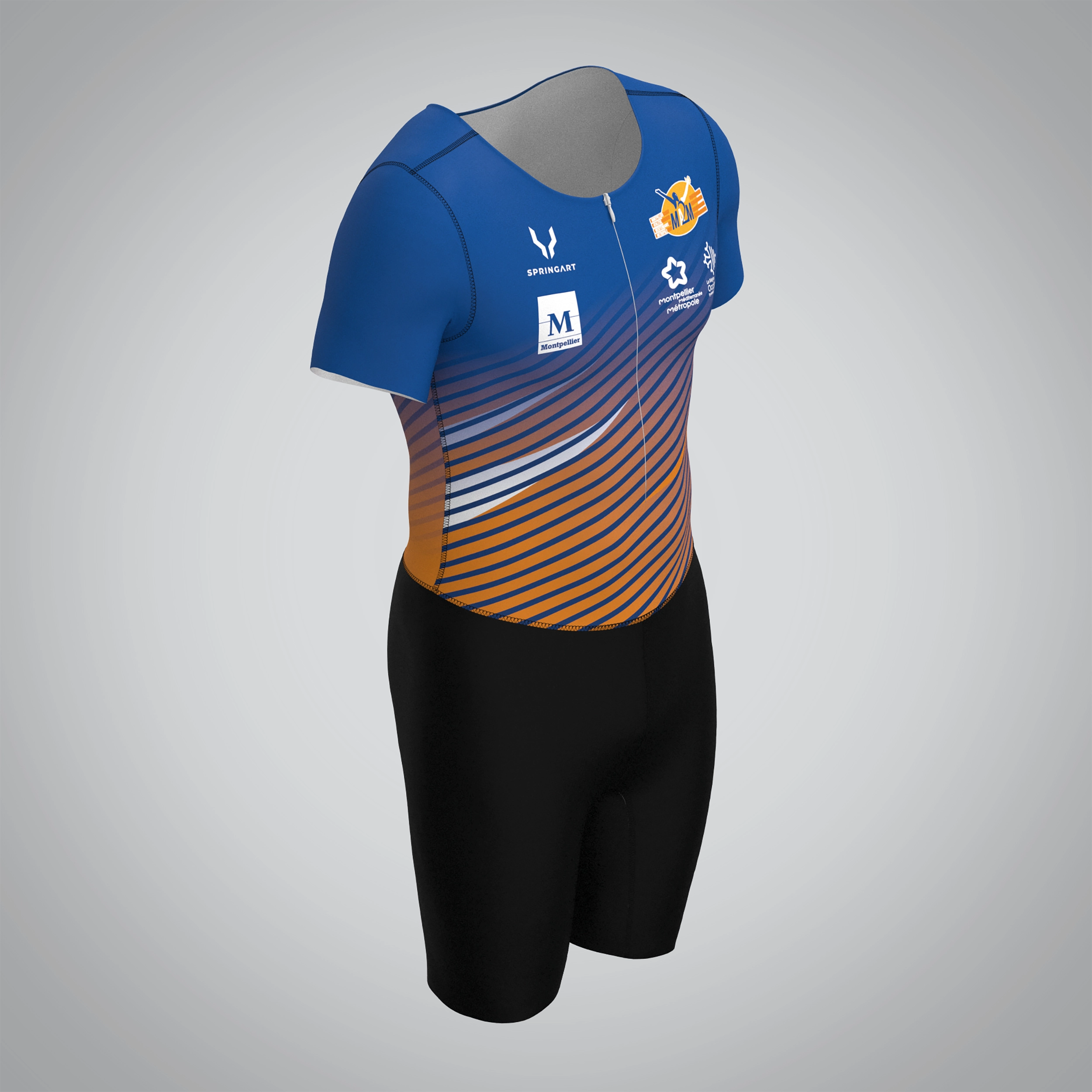 Combinaison Homme Manches Courtes Montpellier Athletic Méditerranée Métropole