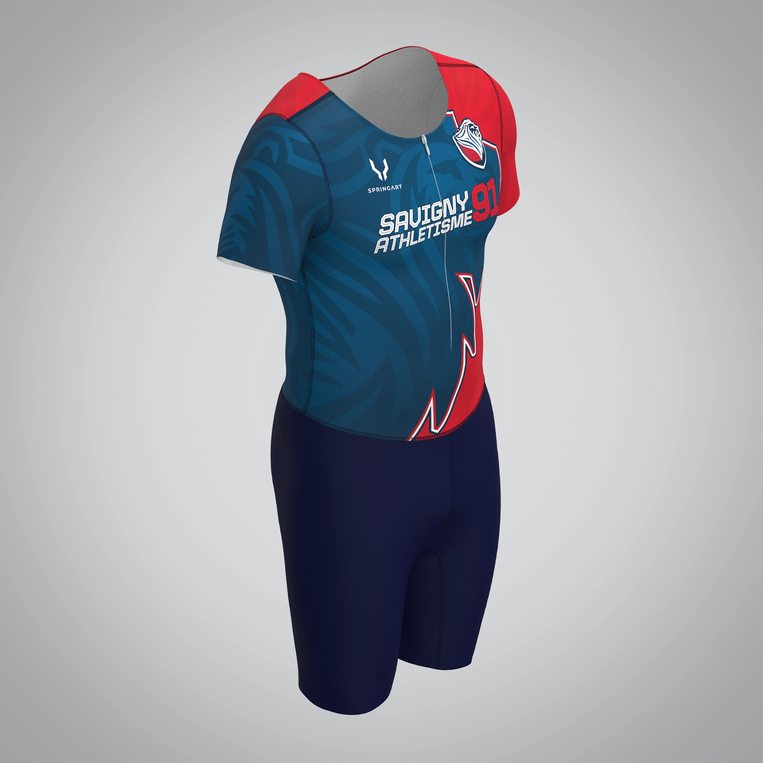 Combinaison Homme Manches Courtes Savigny Athlétisme 91