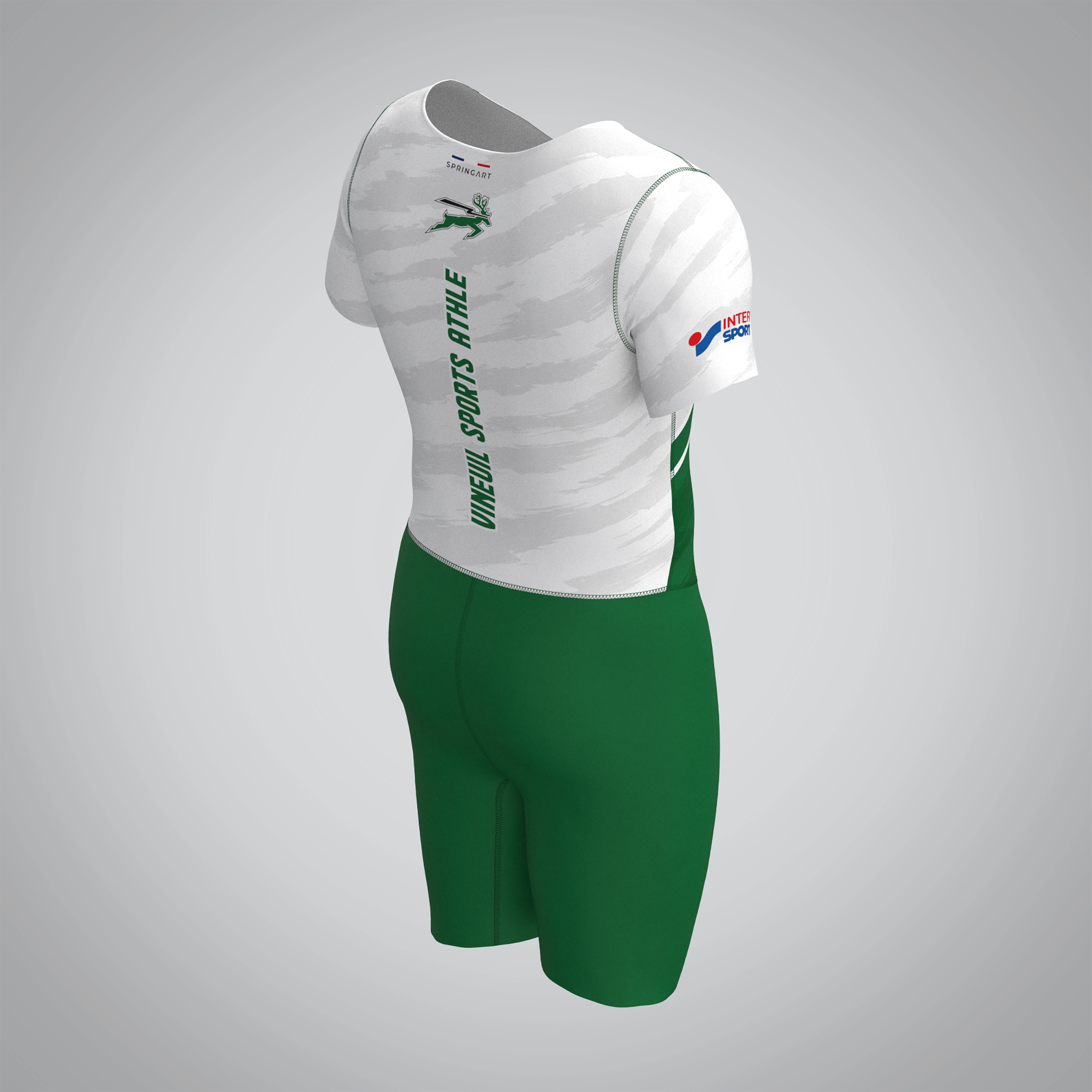 Combinaison Homme Manches Courtes Vineuil Sport Athlétisme