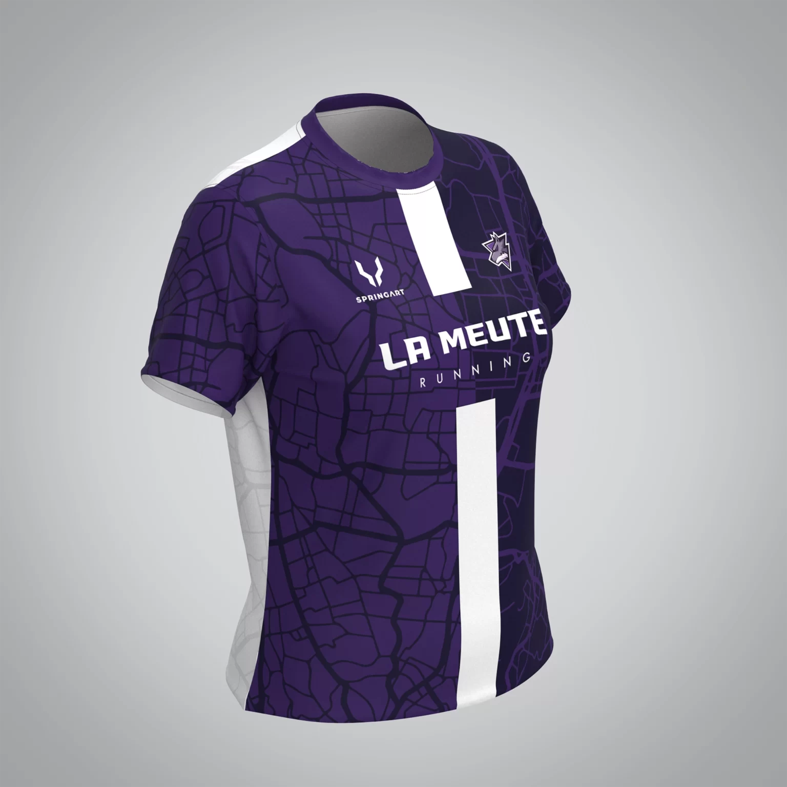 T-shirt Manches Courtes Femme La Meute Running