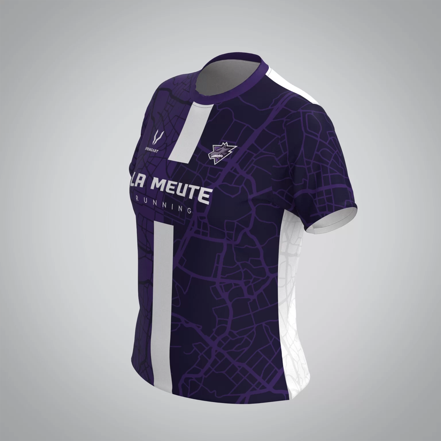 T-shirt Manches Courtes Femme La Meute Running