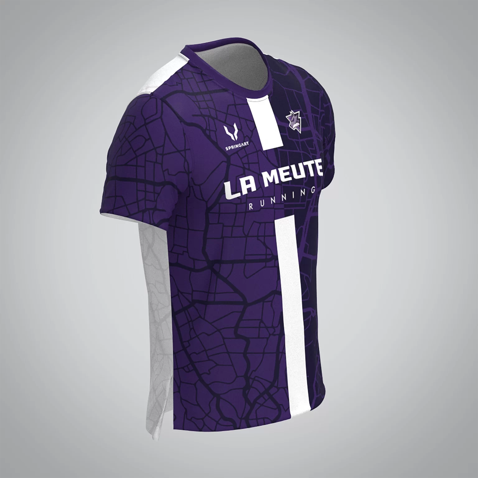 T-shirt Homme Manches Courtes La Meute Running