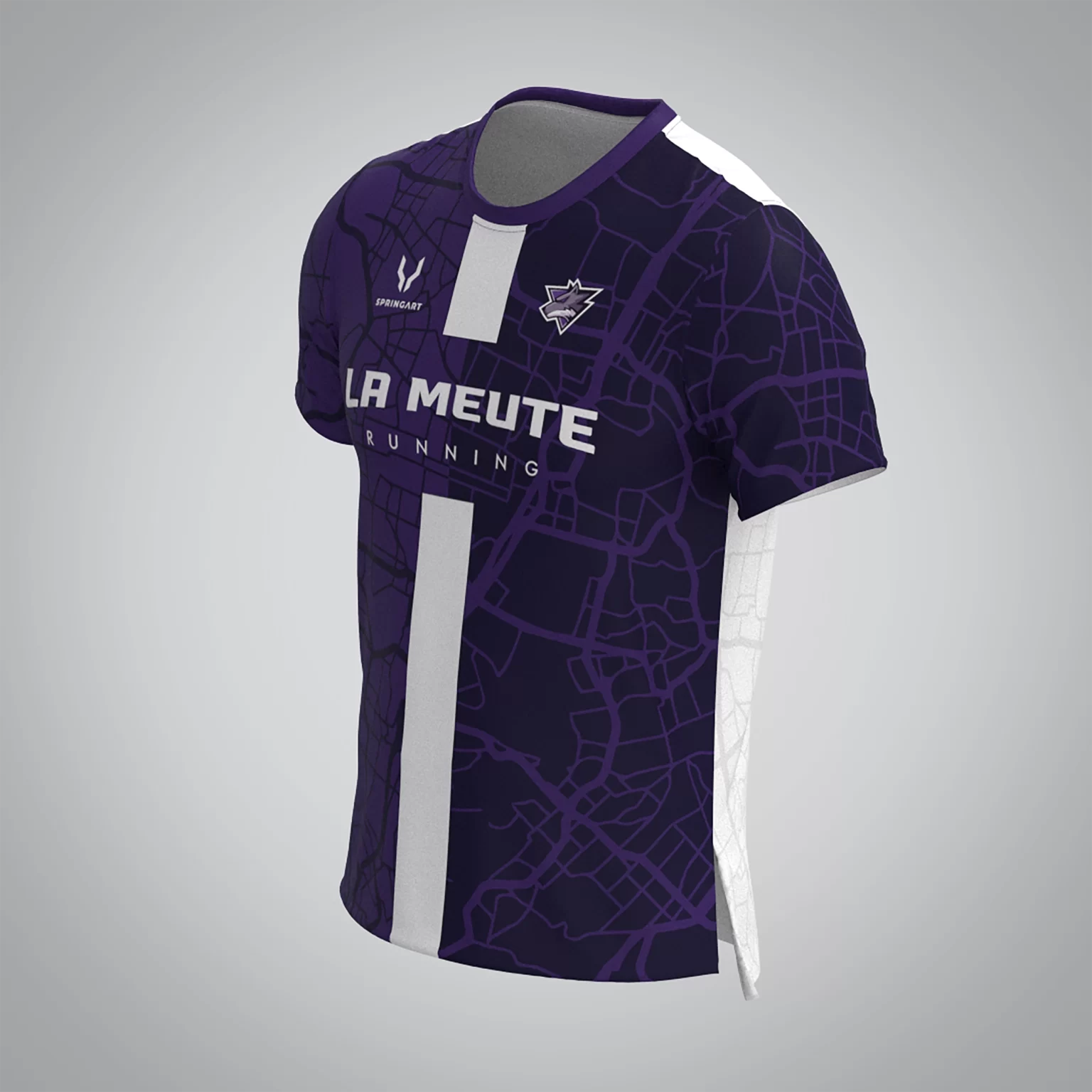 T-shirt Homme Manches Courtes La Meute Running