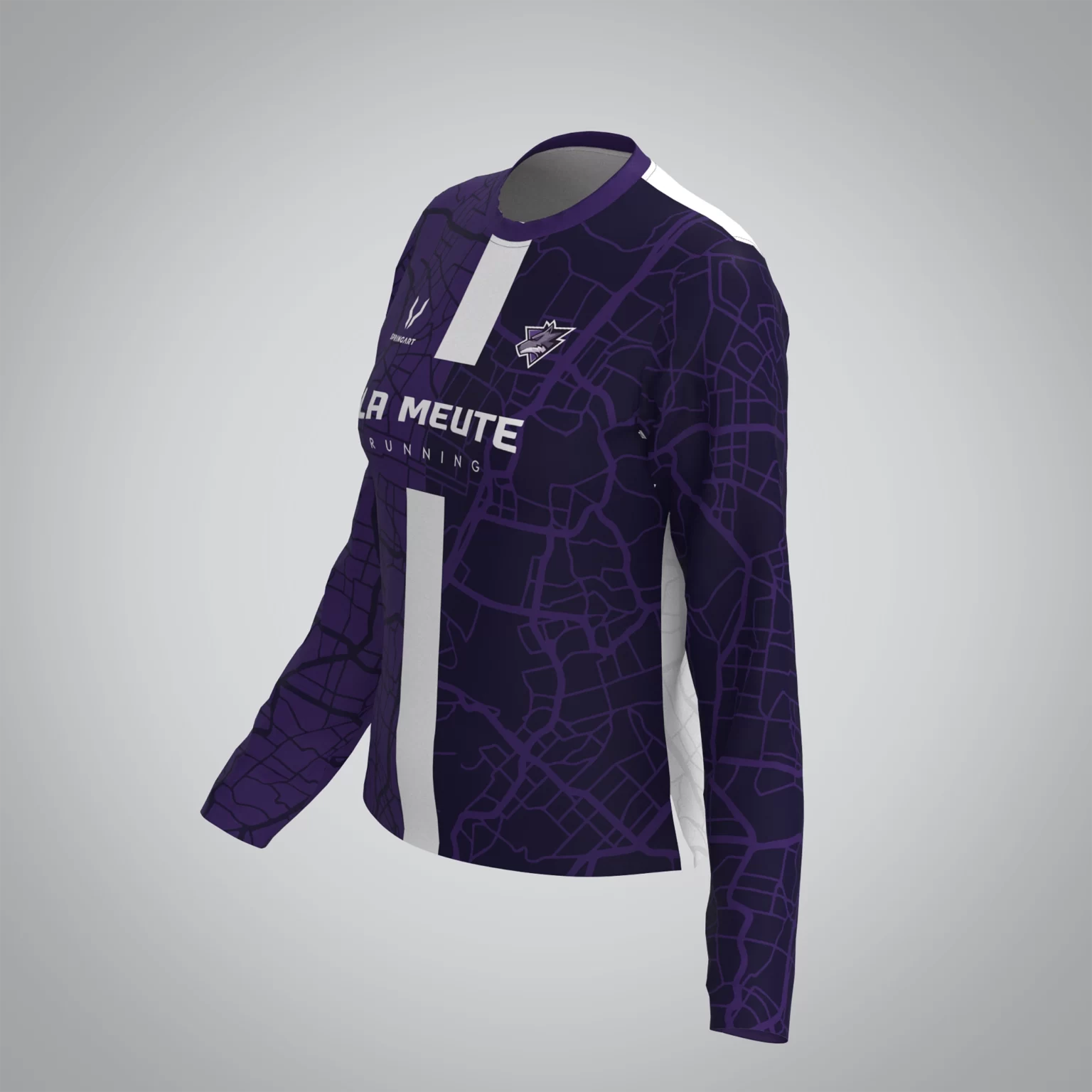 T-shirt Manches Longues Femme La Meute Running